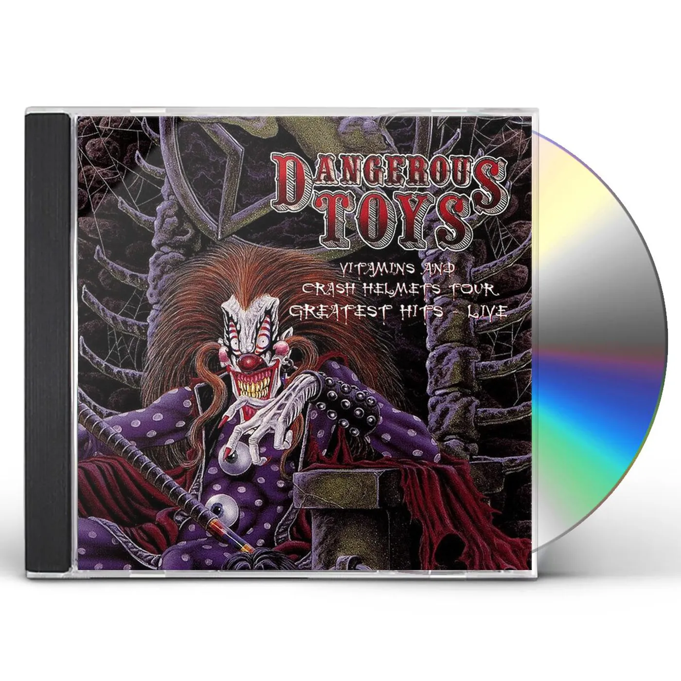 Dangerous Toys VITAMINS & CRASH HELMETS LIVE CD