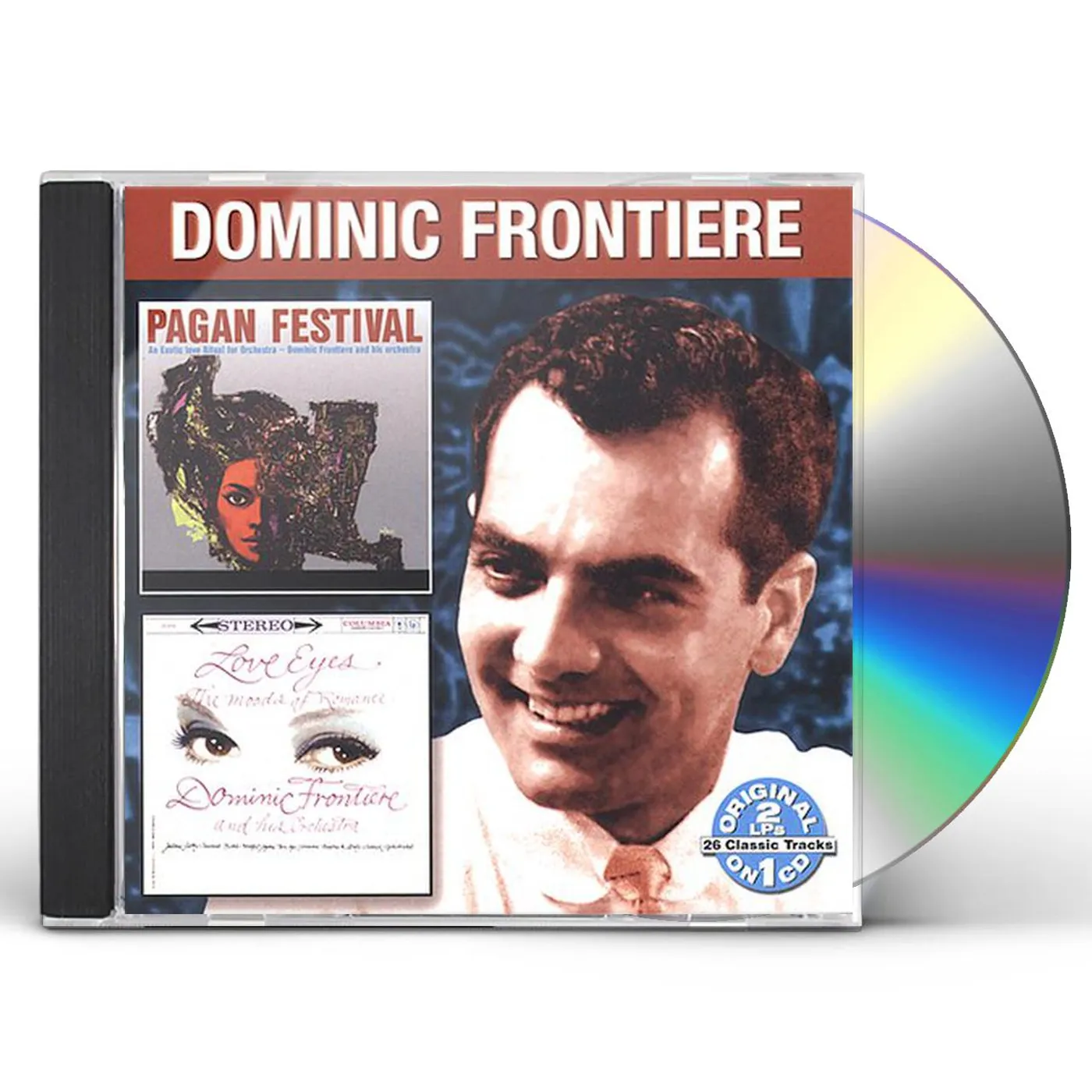 Dominic Frontiere PAGAN FESTIVAL / LOVE EYES CD