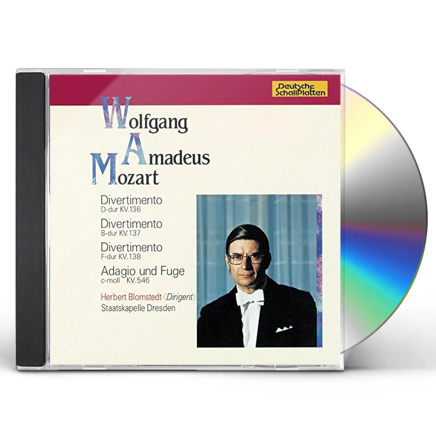 Herbert Blomstedt DIVERTIMENTO D-DUR KV. 136 CD