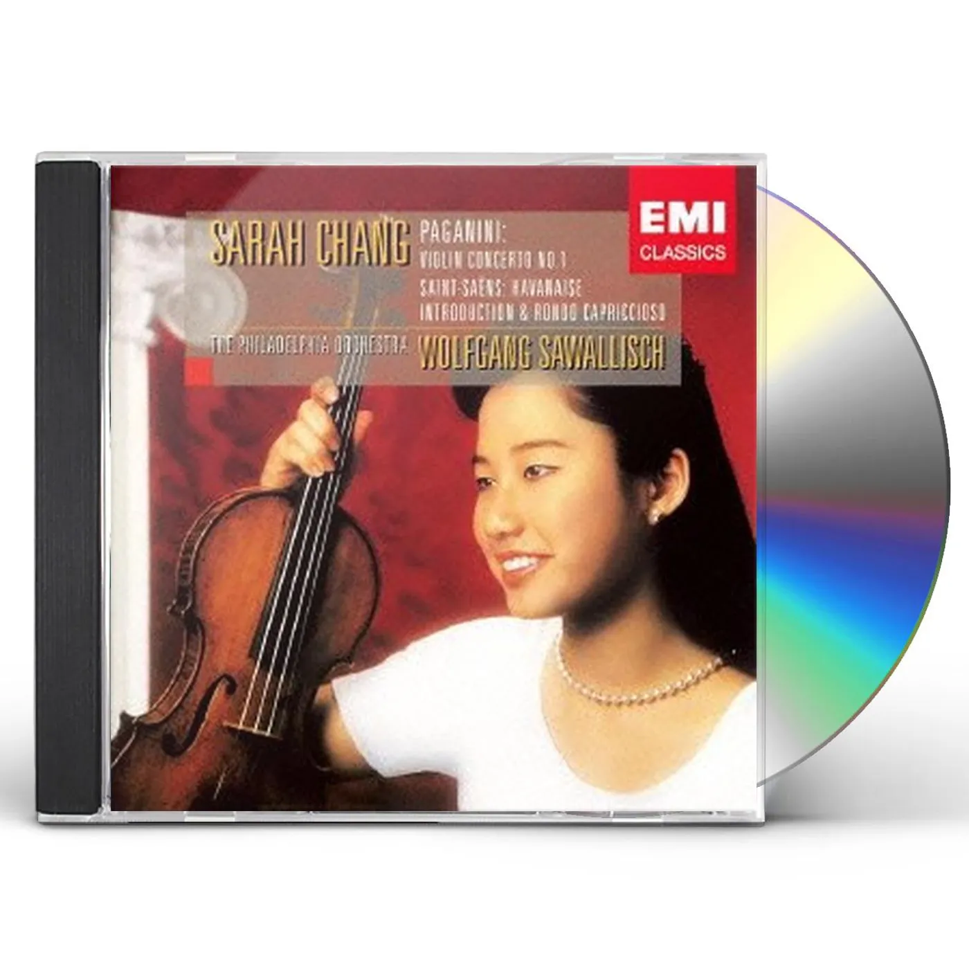 Sarah Chang PAGANINI & SAINT-SAENS CD