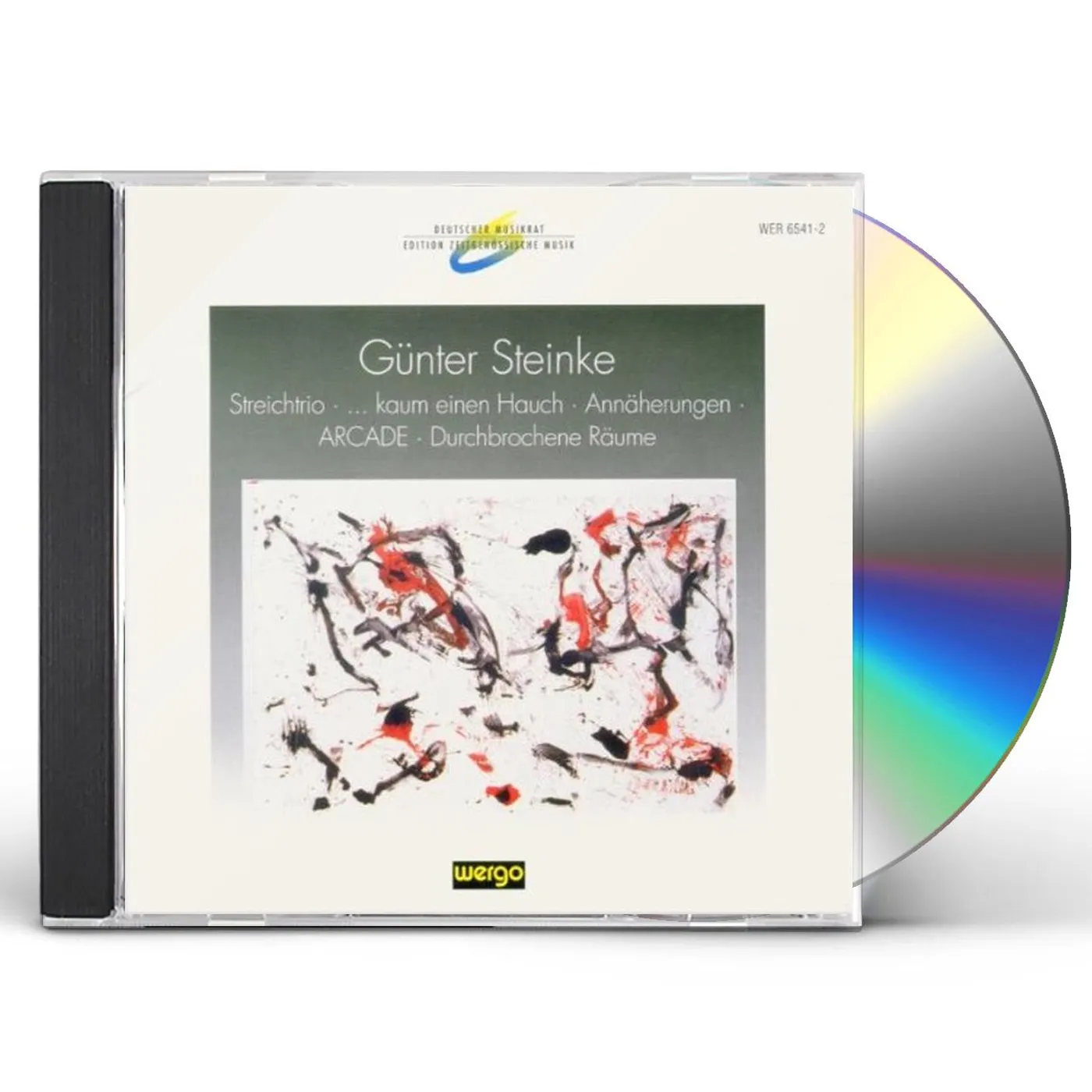 Ensemble Recherche STEINKE: STREICHTRIO KAUM EINEN HAUCH CD