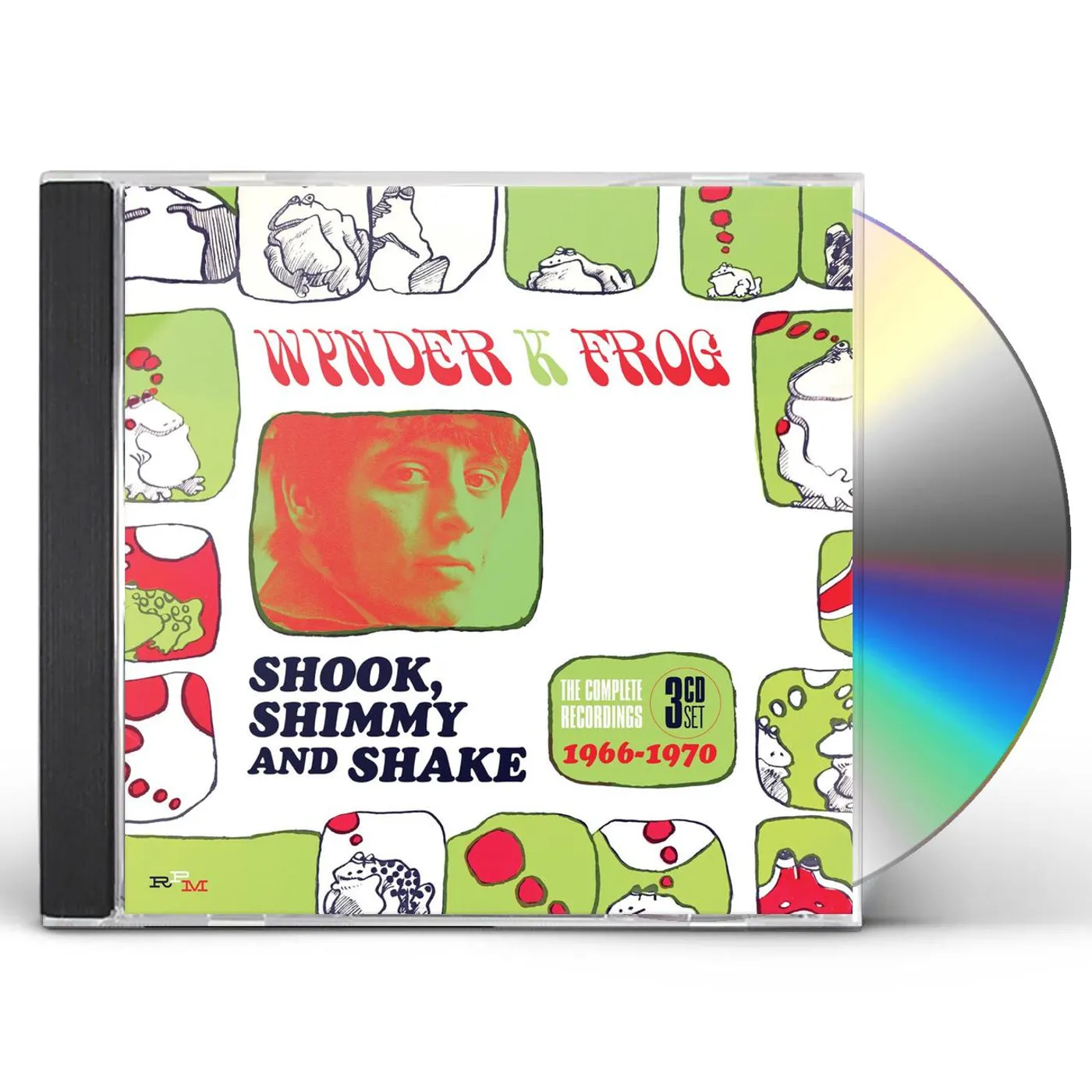 Wynder K. Frog SHOOK SHIMMY & SHAKE: COMPLETE RECORDINGS 1966-70 CD
