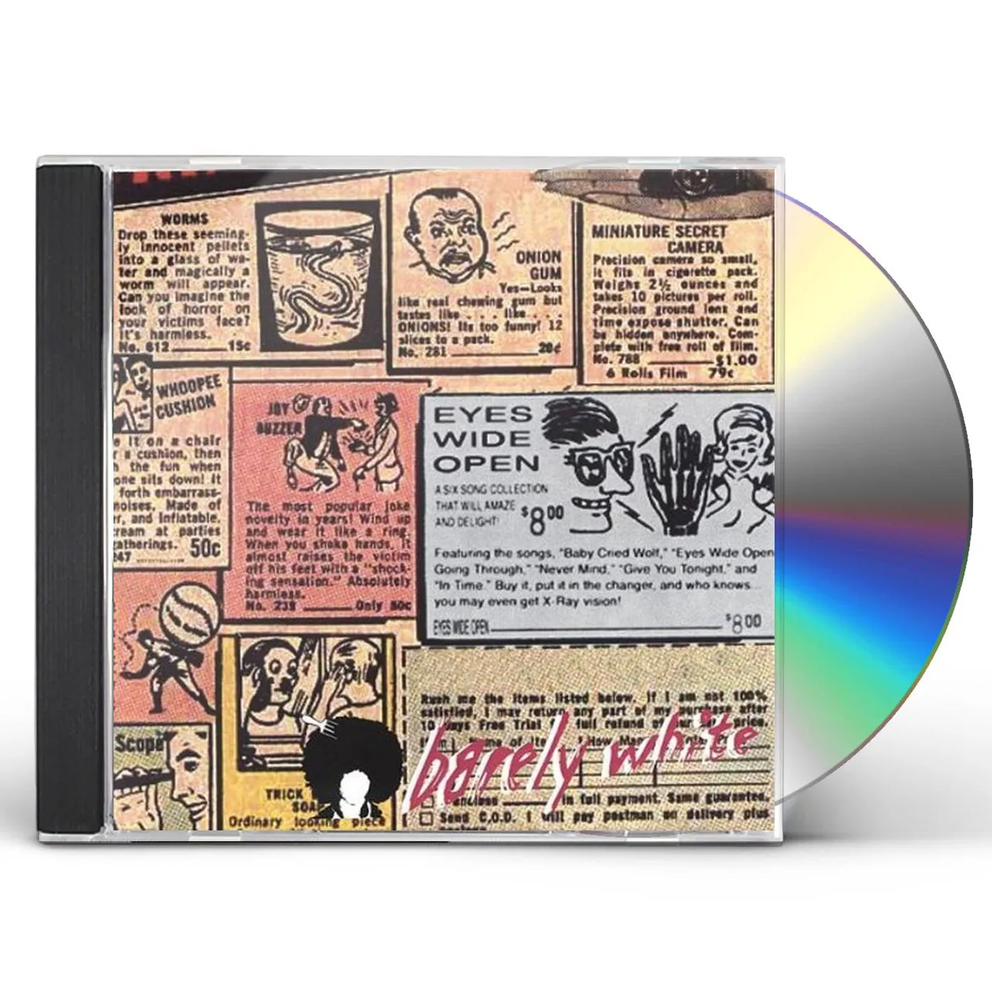 Barely White EYES WIDE OPEN CD