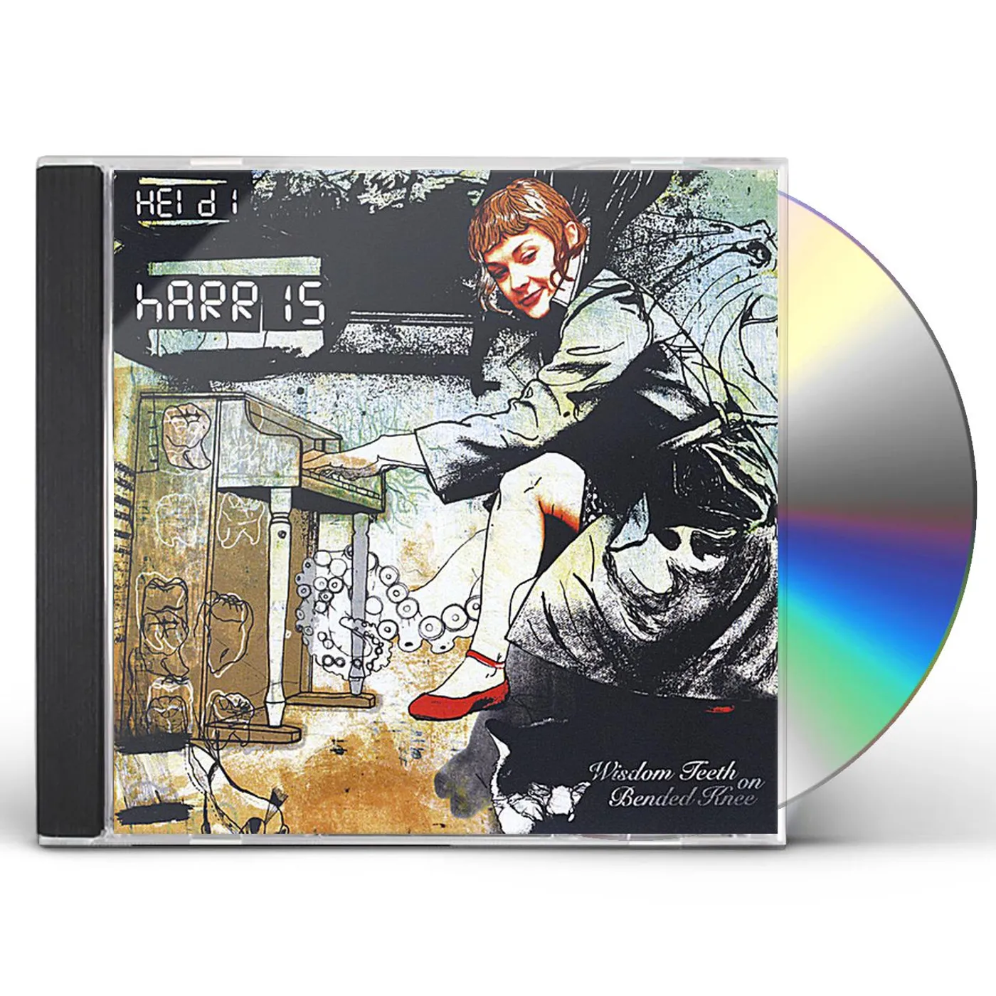 Heidi Harris WISDOM TEETH ON BENDED KNEE CD