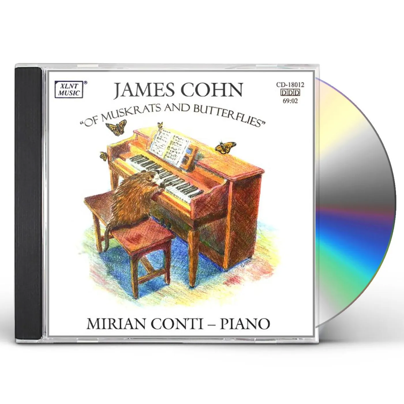 Mirian Conti OF MUSKRATS & BUTTERFLIES CD