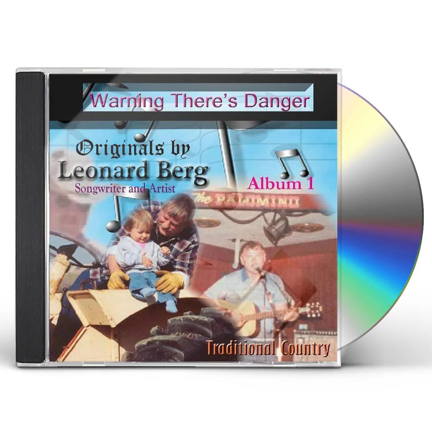 Leonard Berg WARNING THERE'S DANGER CD