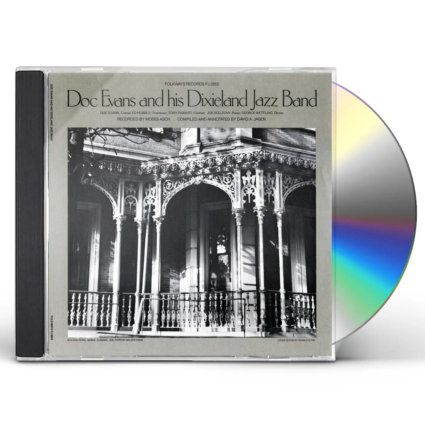 DOC EVANS AND HIS DIXIELAND JAZZ BAND CD