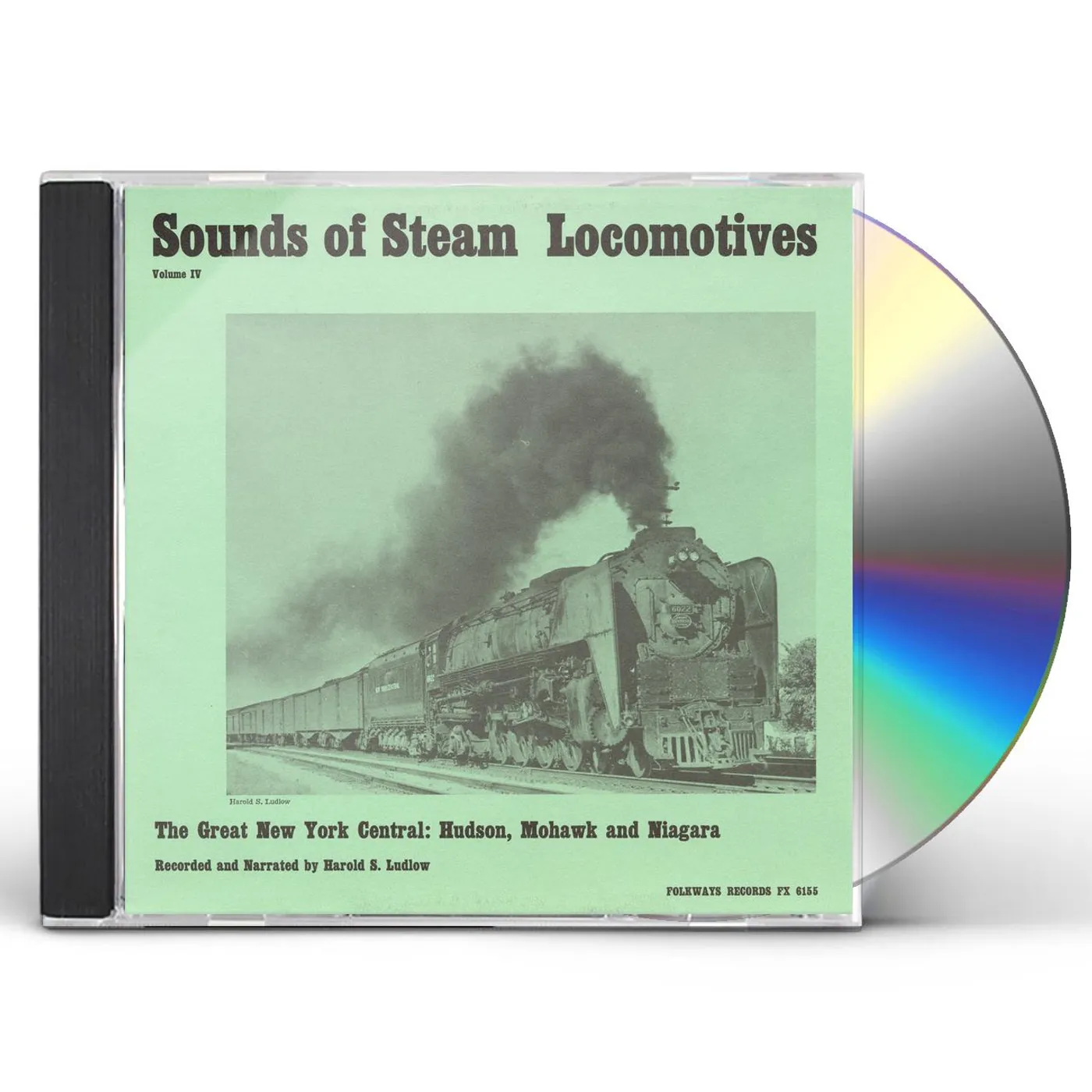 Harold S. Ludlow SOUNDS OF STEAM LOCOMOTIVES NO. 4: GREAT NEW YORK CD