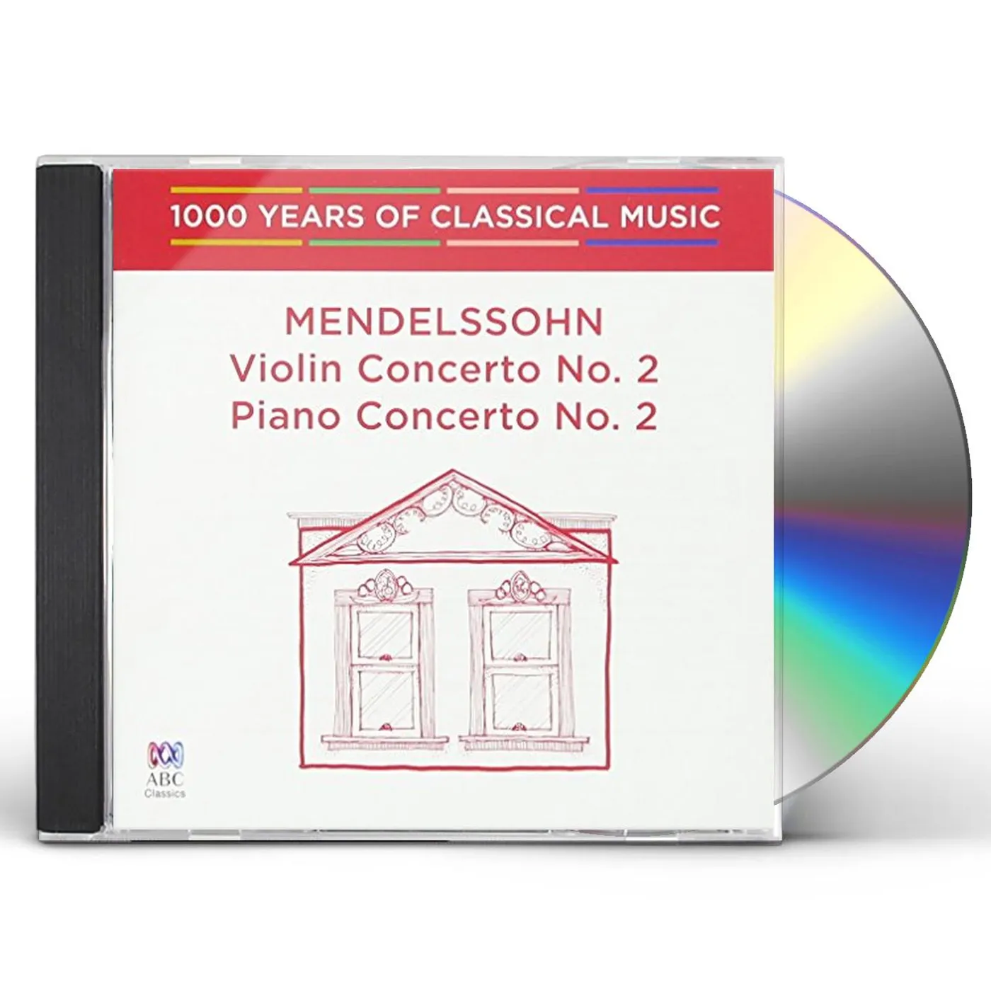 MENDELSSOHN: VIOLIN CONCERT 2 / PIANO CONCERTO 2 CD