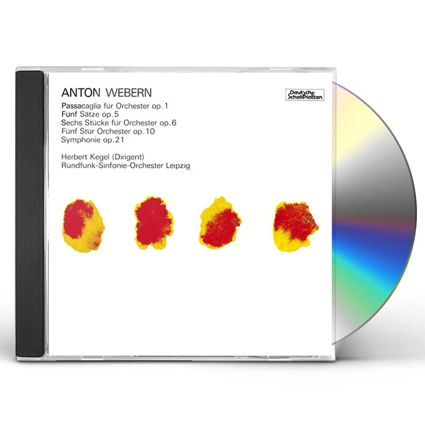 Herbert Kegel WEBERN: OASSACAGLIA FUR ORCHESTER CD