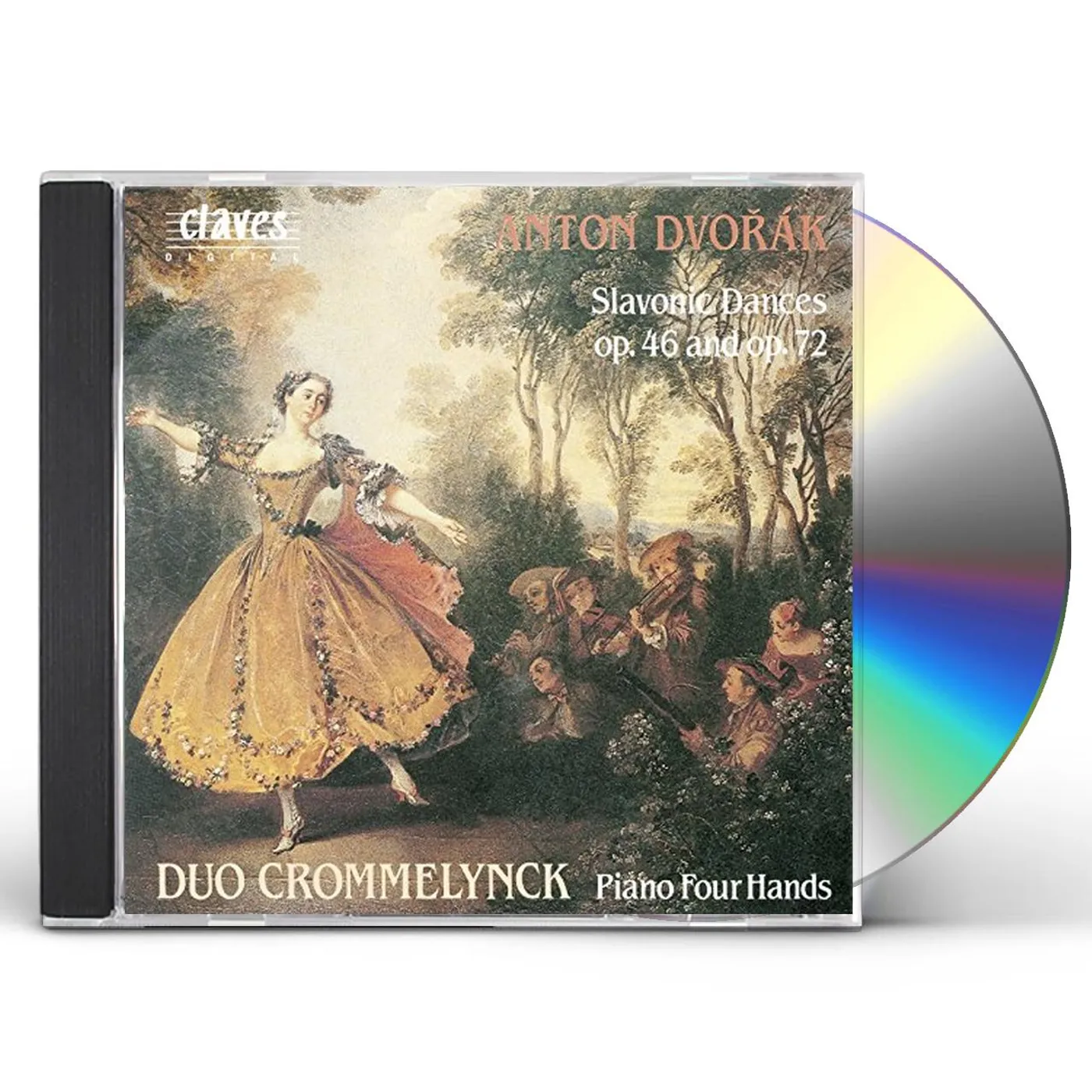 Duo Crommelynck DVORAK: SLAVONIC DANCES OP. 46 & 72 CD