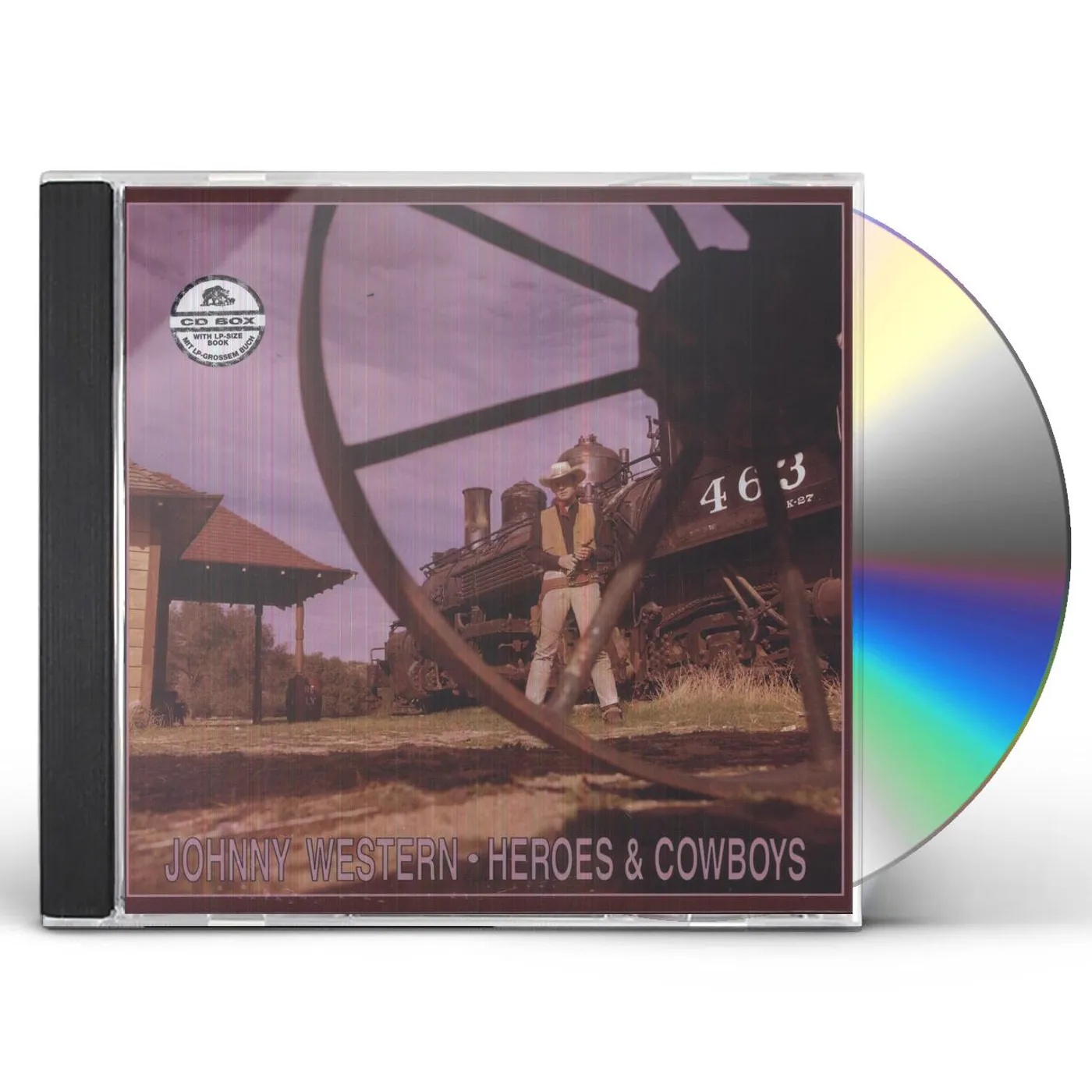 Johnny Western HEROES & COWBOYS CD