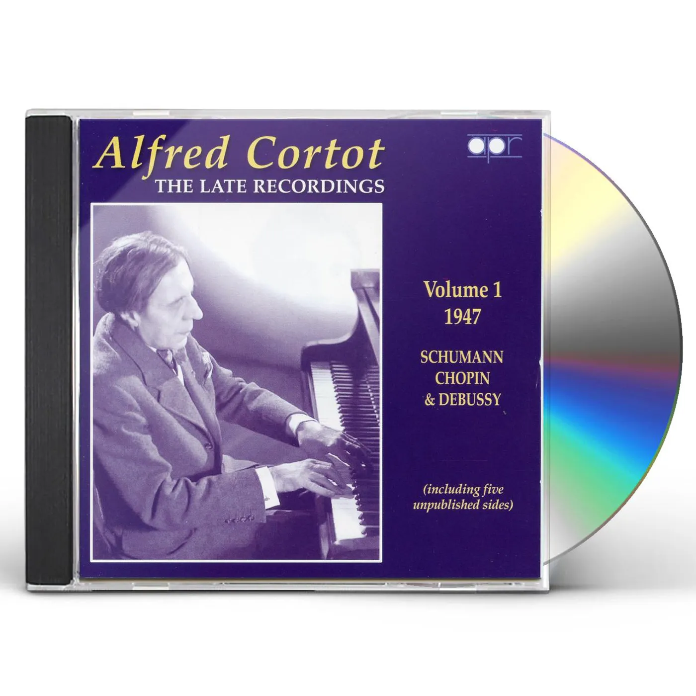 Alfred Cortot LATE RECORDINGS 1 1947 CD