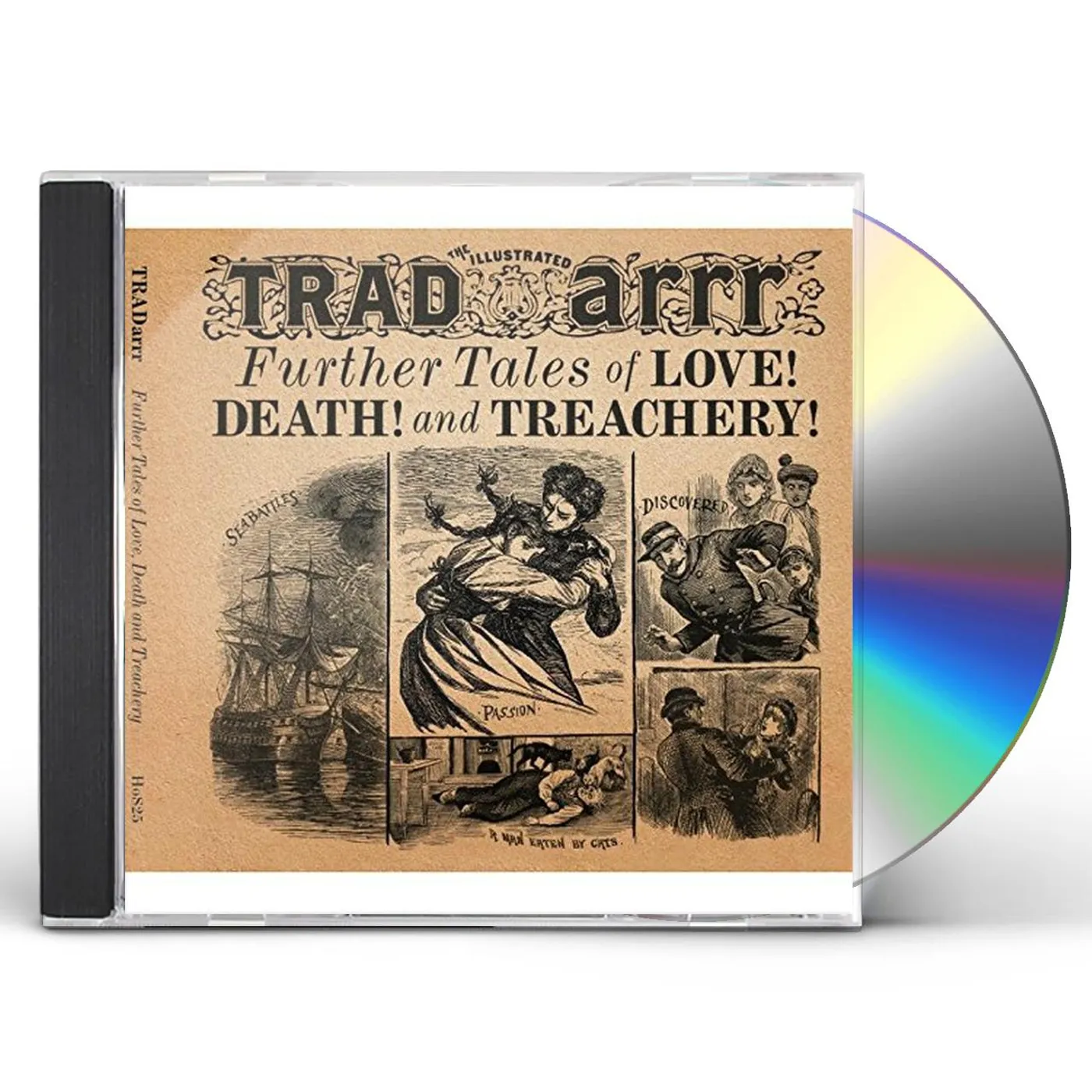 TradArrr FURTHER TALES OF LOVE DEATH & TREACHERY CD