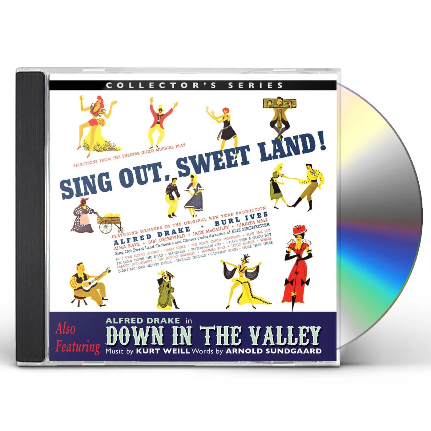 Alfred Drake SING OUT SWEET LAND / DOWN IN THE VALLEY / O.B.C. CD