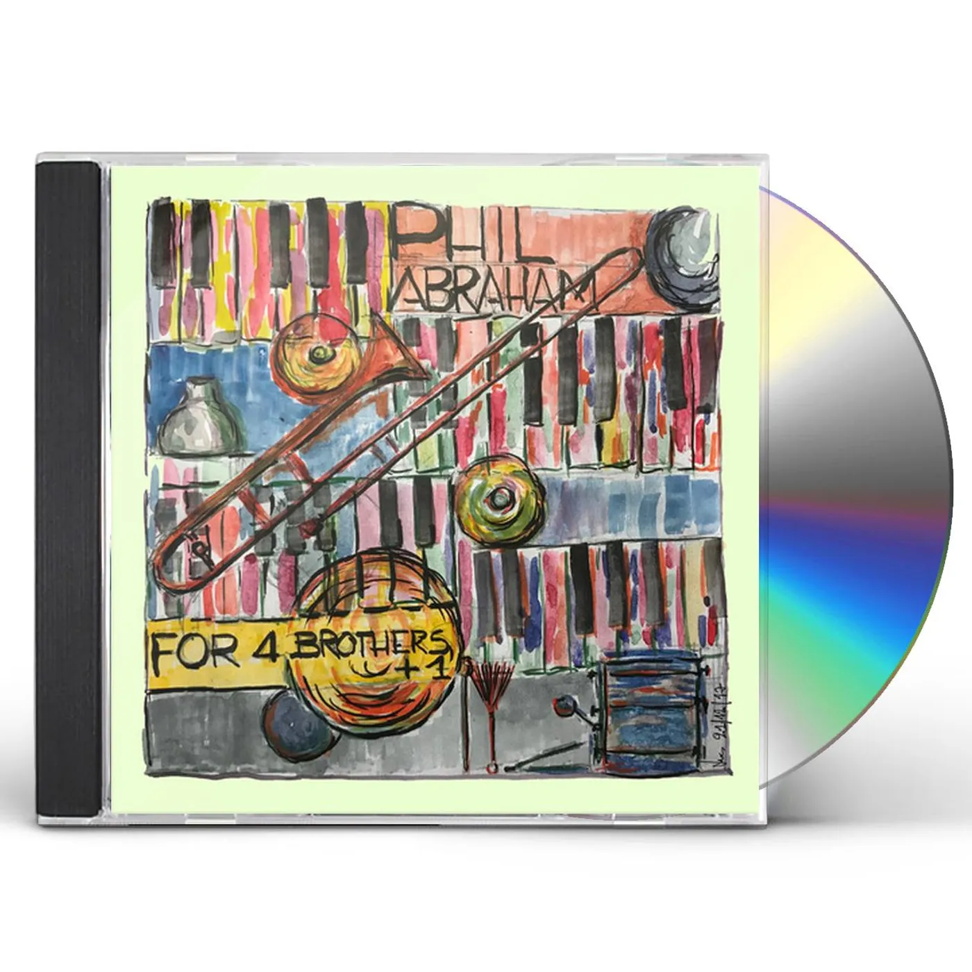 Phil Abraham FOR 4 BROTHERS +1 CD