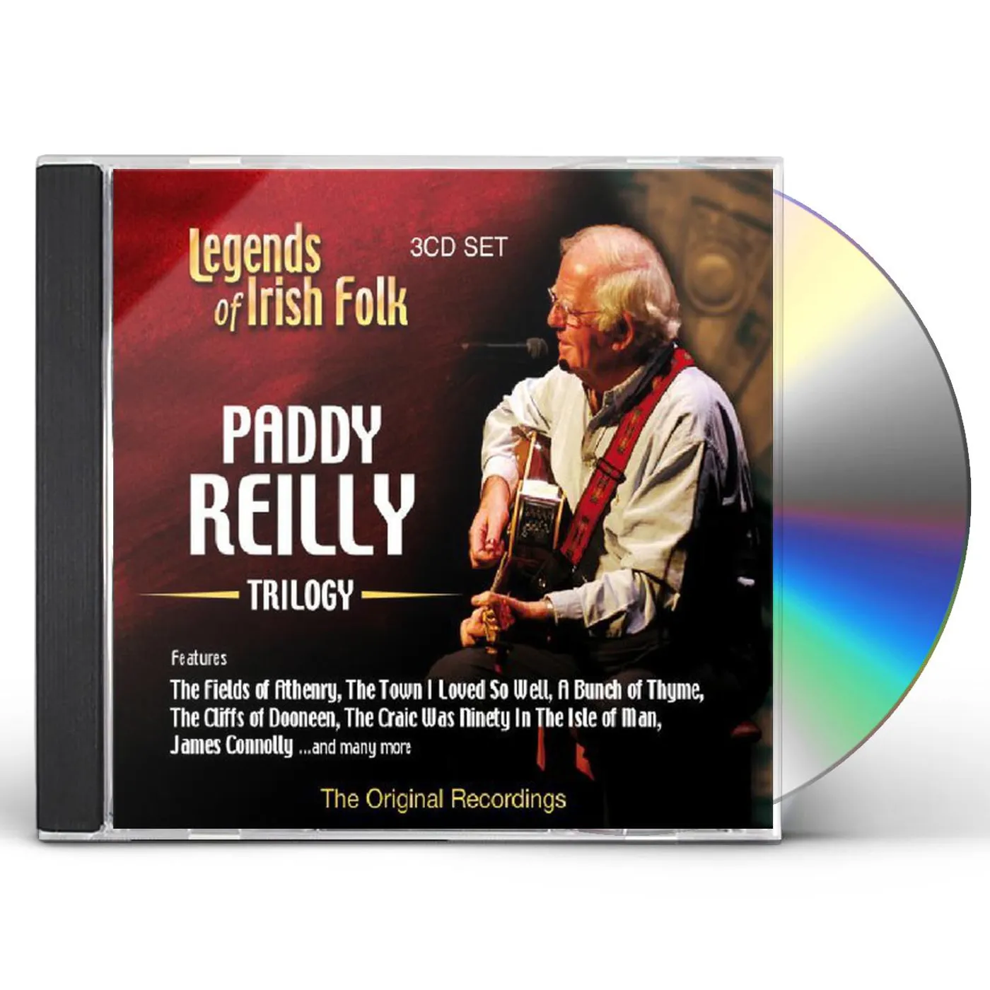 Paddy Reilly LEGENDS OF IRISH FOLK TRILOGY CD