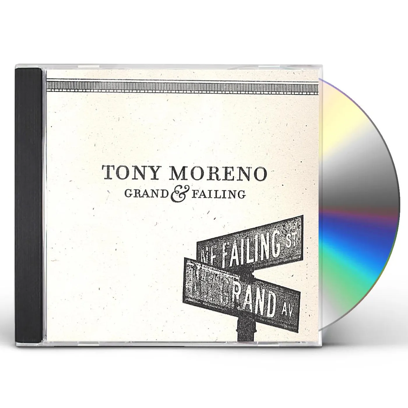 Tony Moreno GRAND & FAILING CD