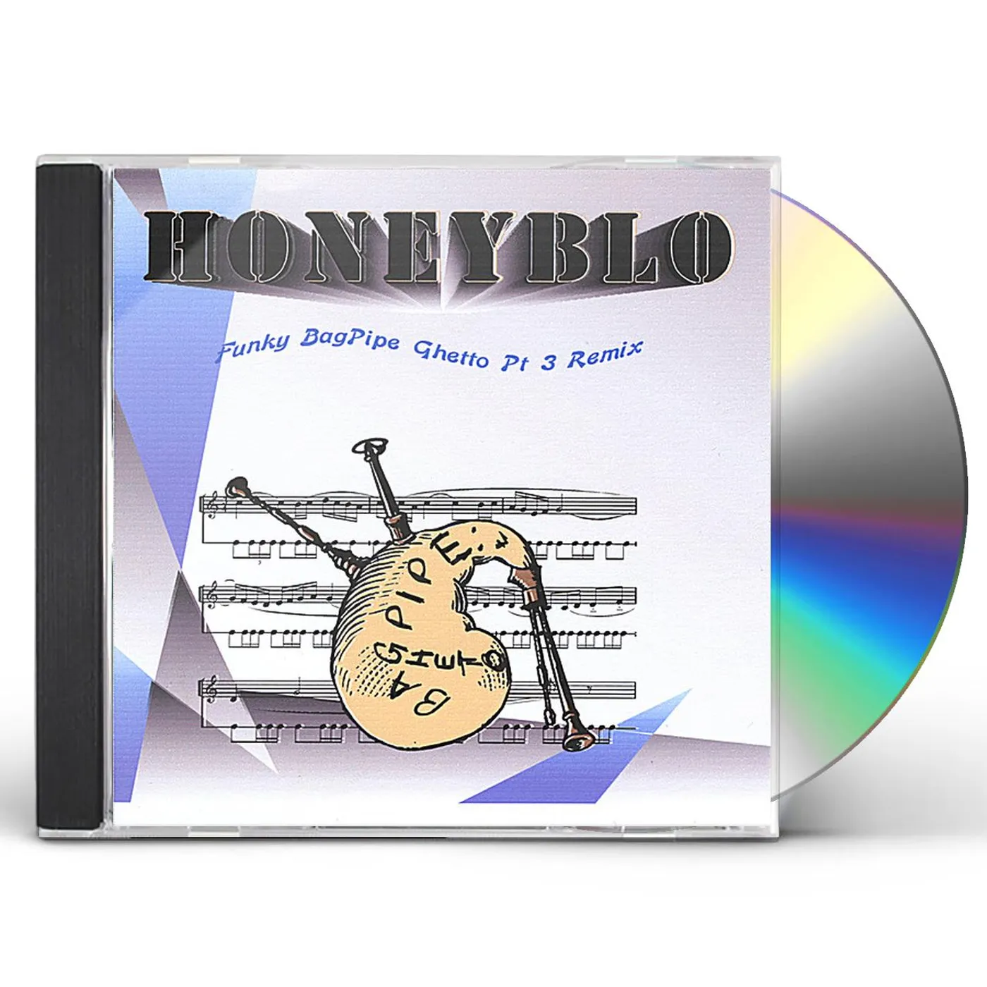 Honey Blo FUNKY BAGPIPE GHETTO PT.1&3 LIVE REMIX CD