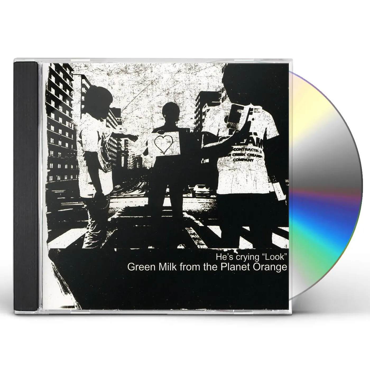 Green Milk from the Planet Orange HE'S CRYING LOOK CD