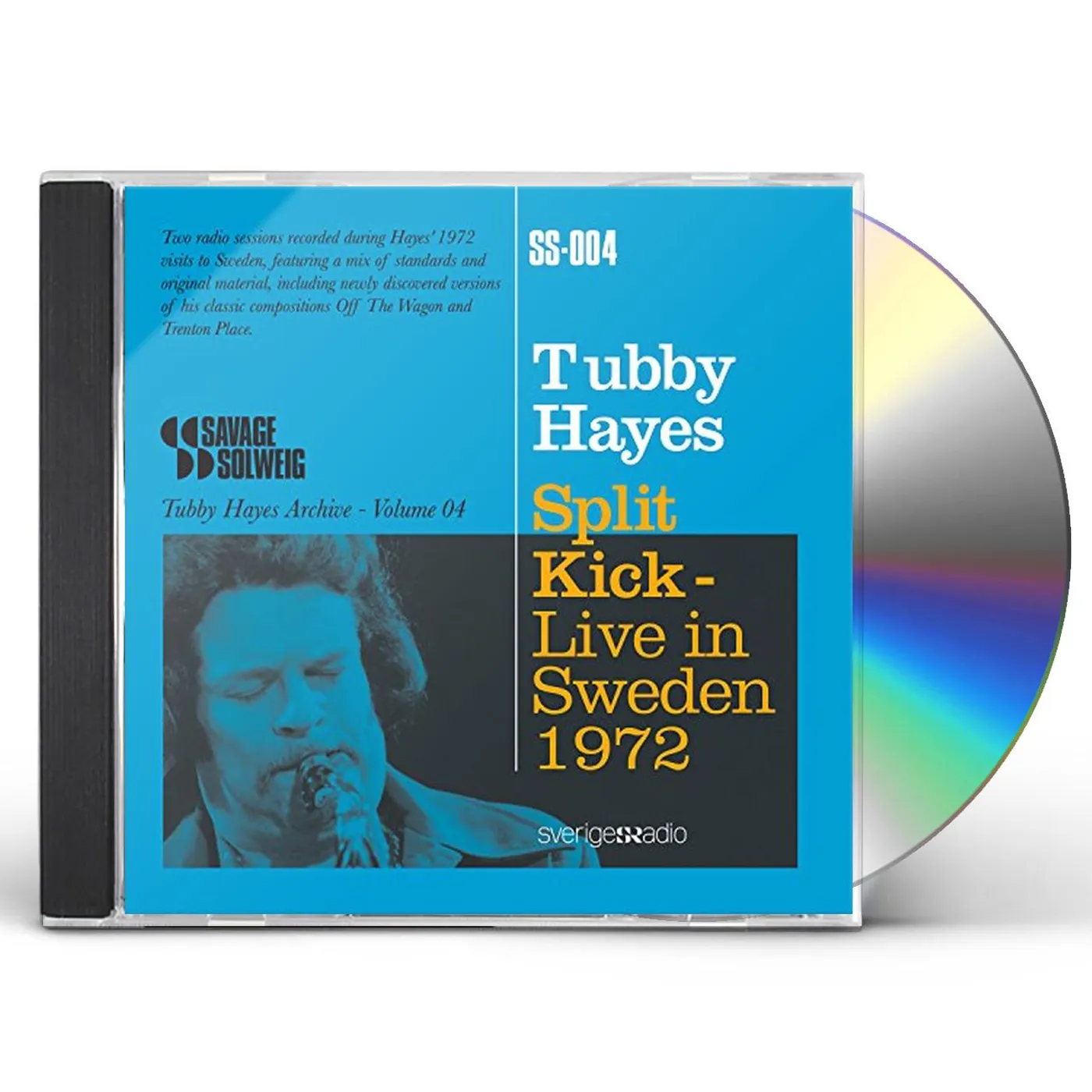 Tubby Hayes SPLIT KICK: LIVE IN SWEDEN 1972 CD