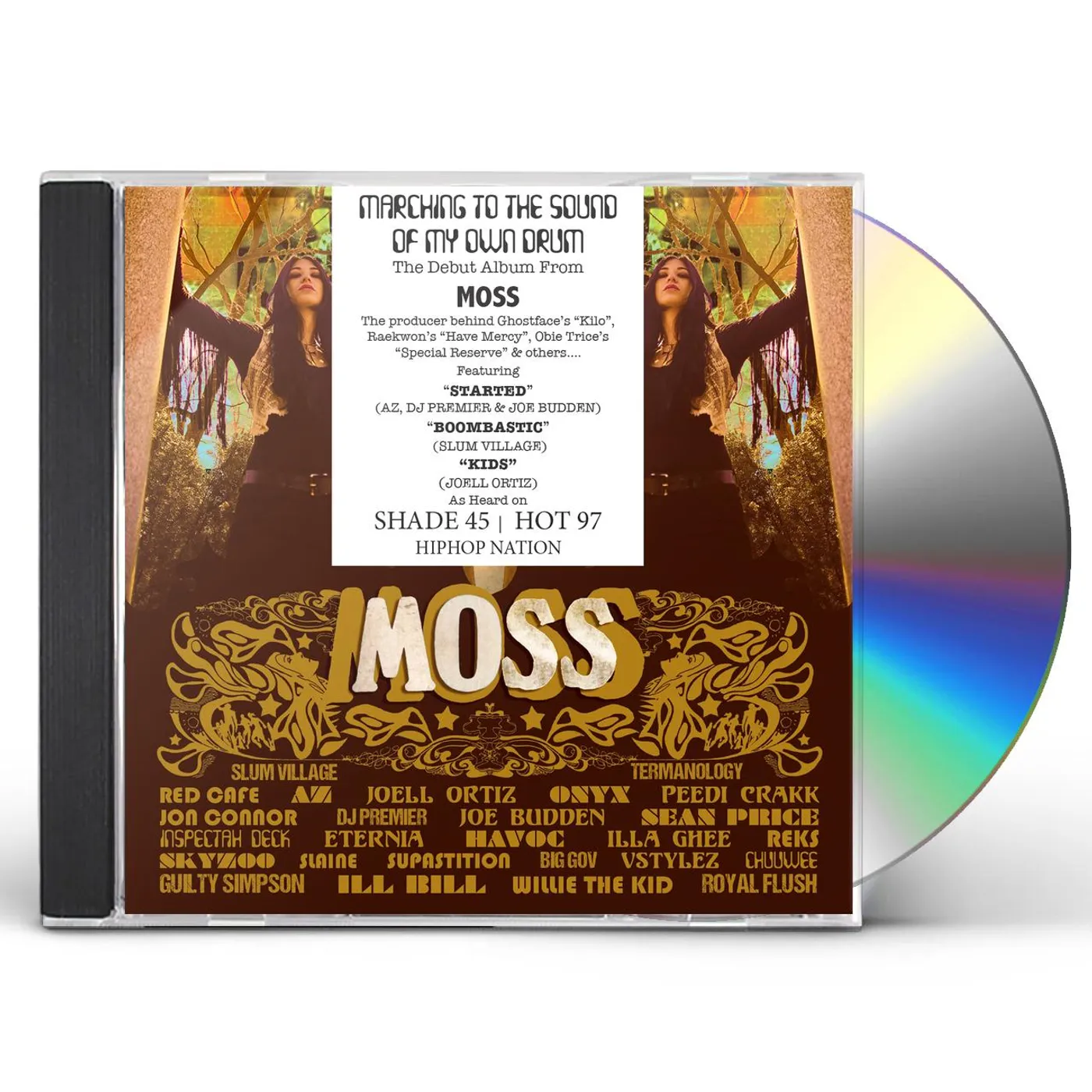 Moss MARCHING TO THE SOUND OF MY OWN DRUM CD