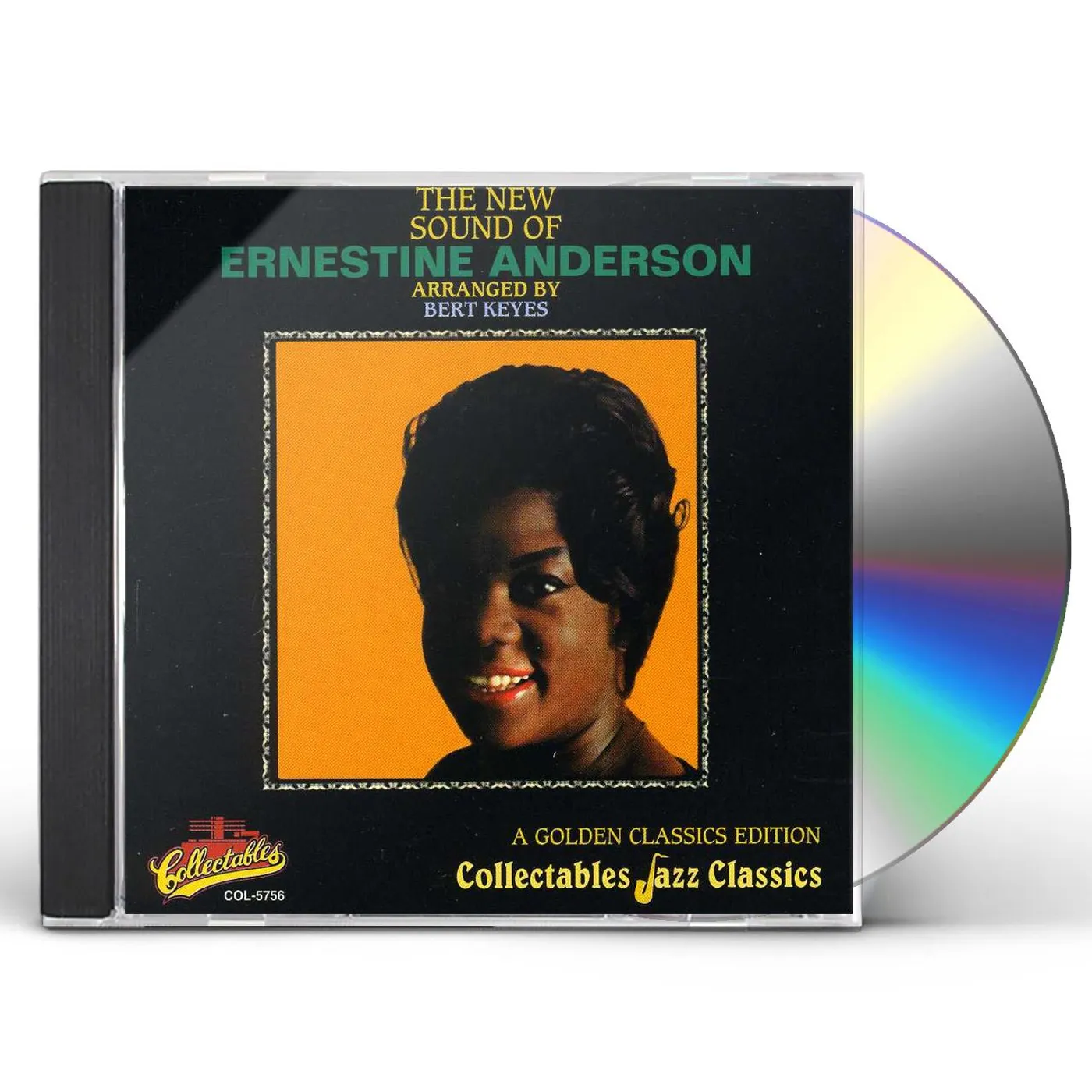 Ernestine Anderson NEW SOUND ARRANGED BY BERT KEYES - GOLDEN CLASSICS CD