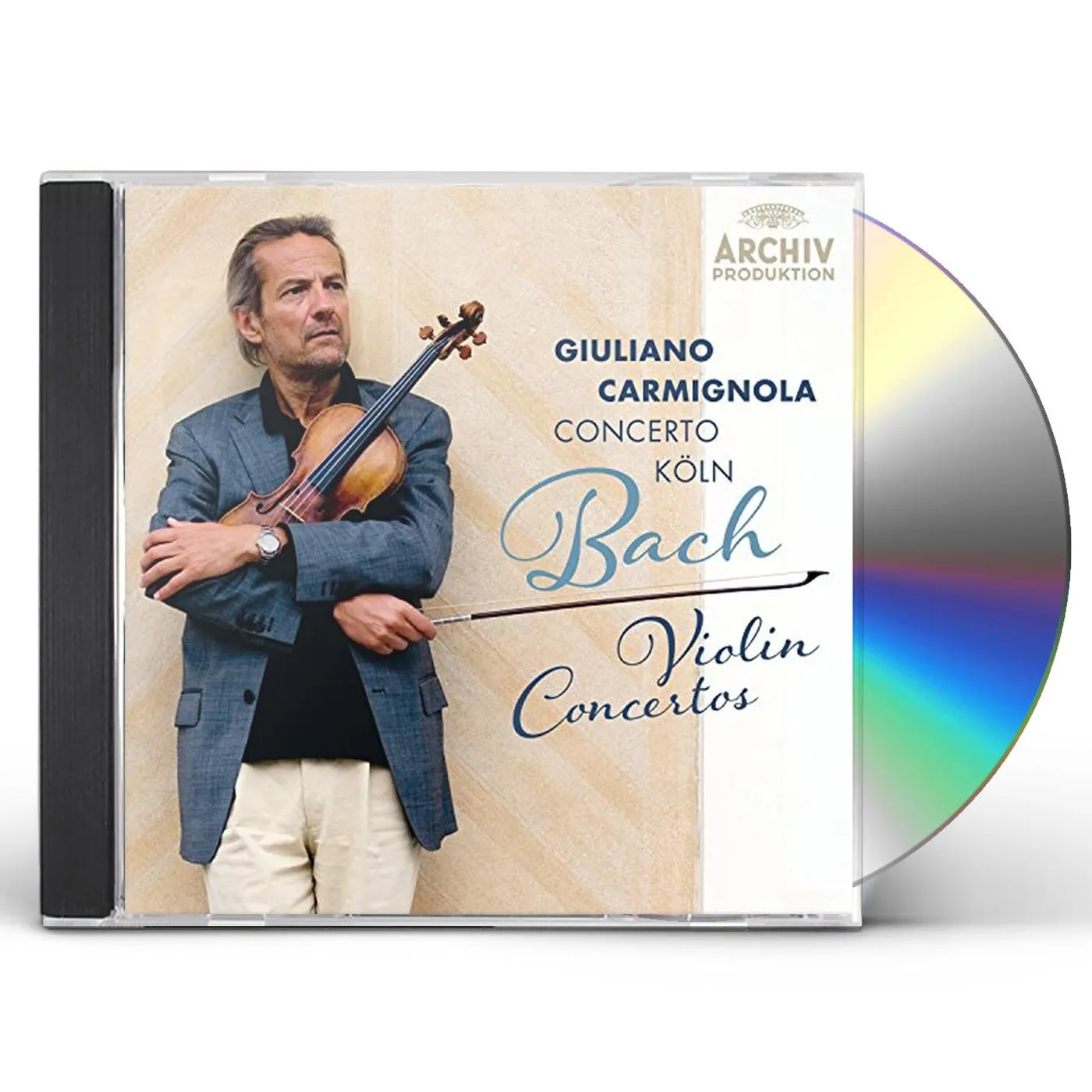 Giuliano Carmignola BACH: VIOLIN CONCERTOS CD