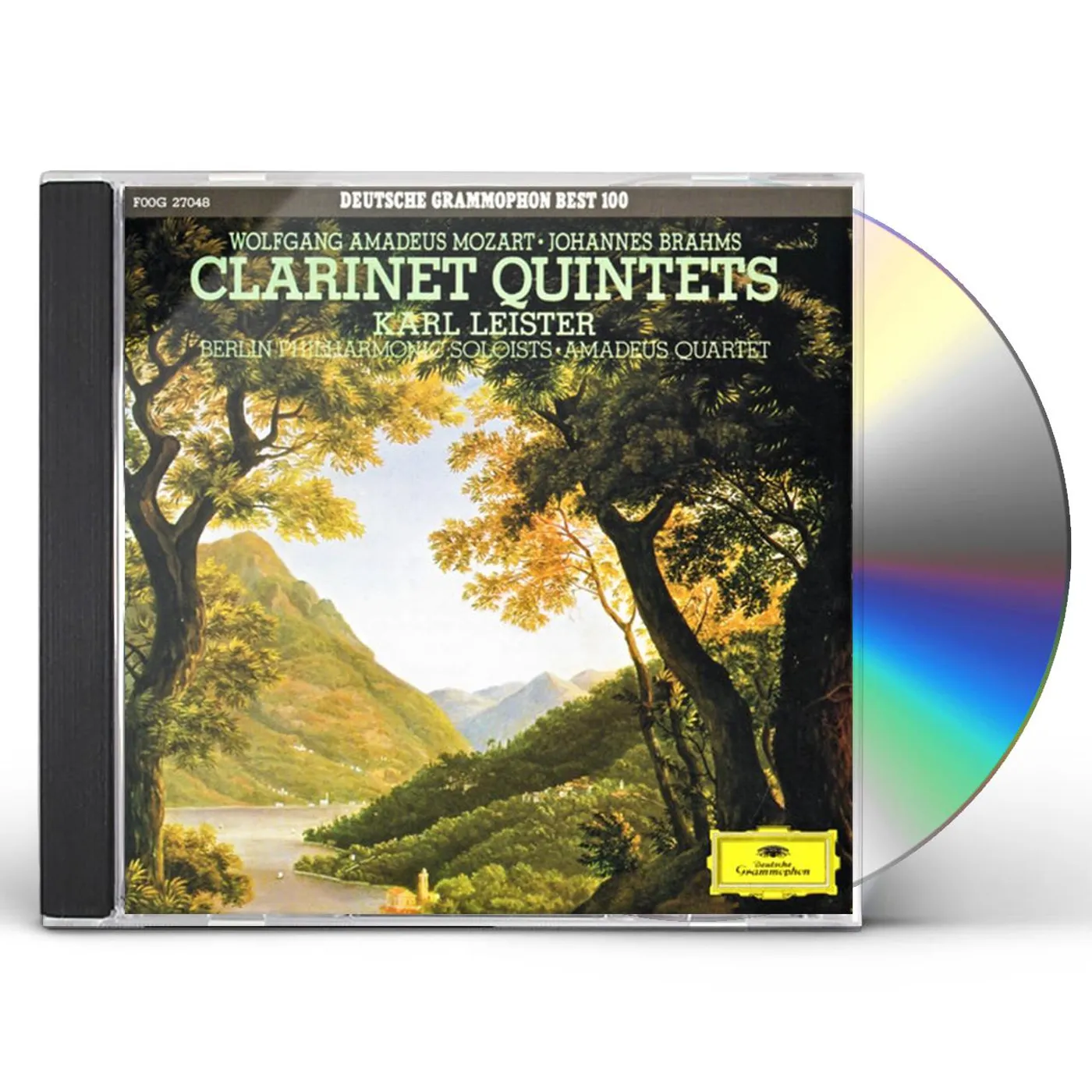 Mozart / Brahms / Karl Leister MOZART & BRAHMS: CLARINET QUINTETS CD