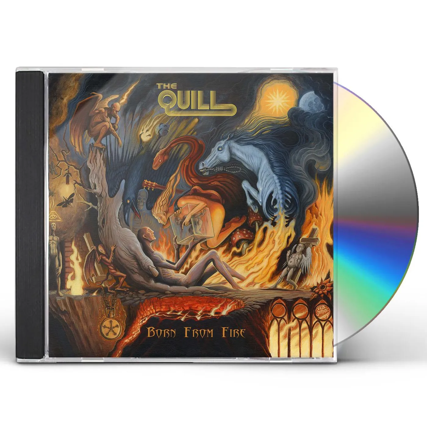 The Quill BORN FROM FIRE CD