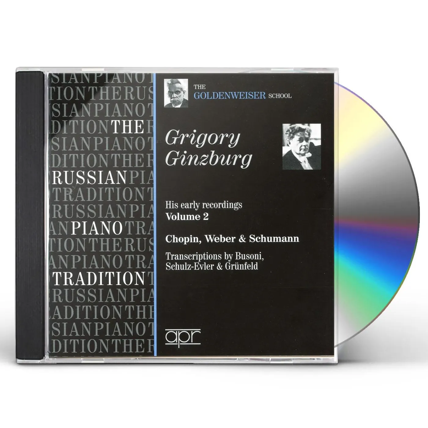 Grigory Ginzburg RUSSIAN PIANO TRADITION: GOLDENWEISER SCHOOL CD