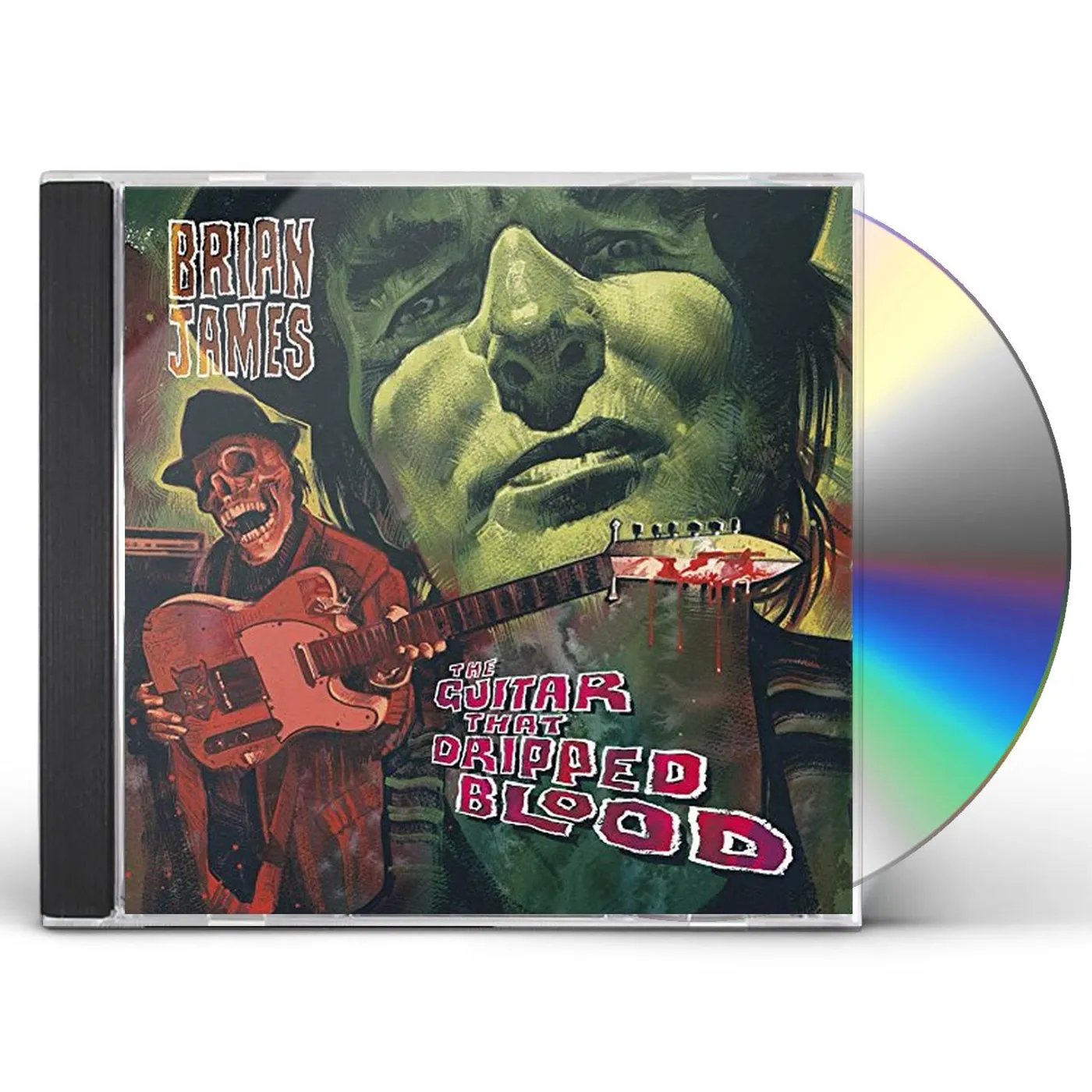 Brian James GUITAR THAT DRIPPED BLOOD CD