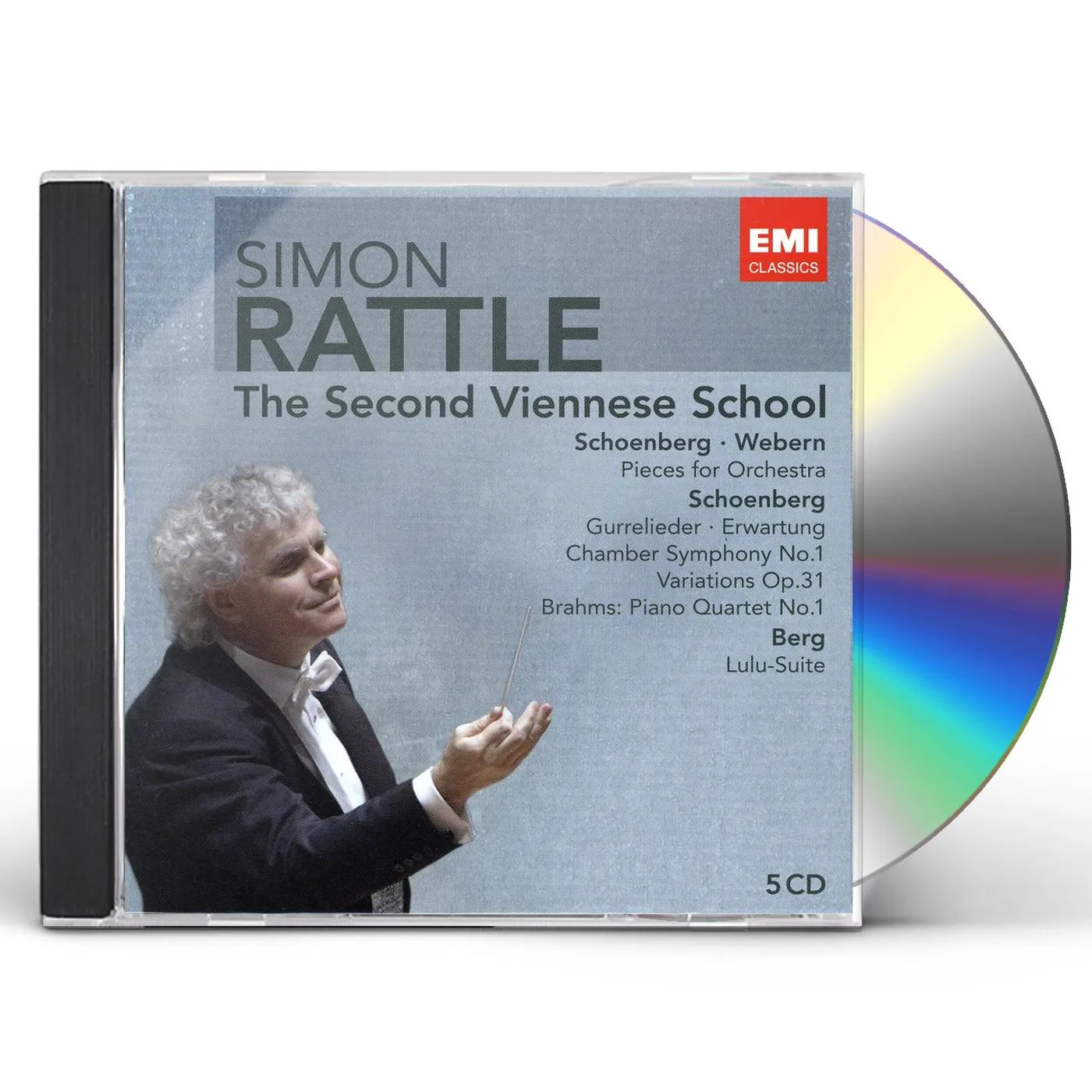 Simon Rattle SECOND VIENNESE SCHOOL CD