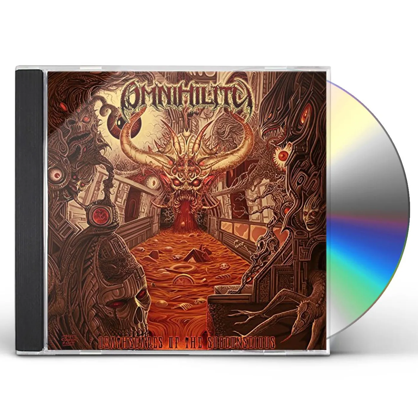 Omnihility DEATHSCAPES OF THE SUBCONSCIOUS CD