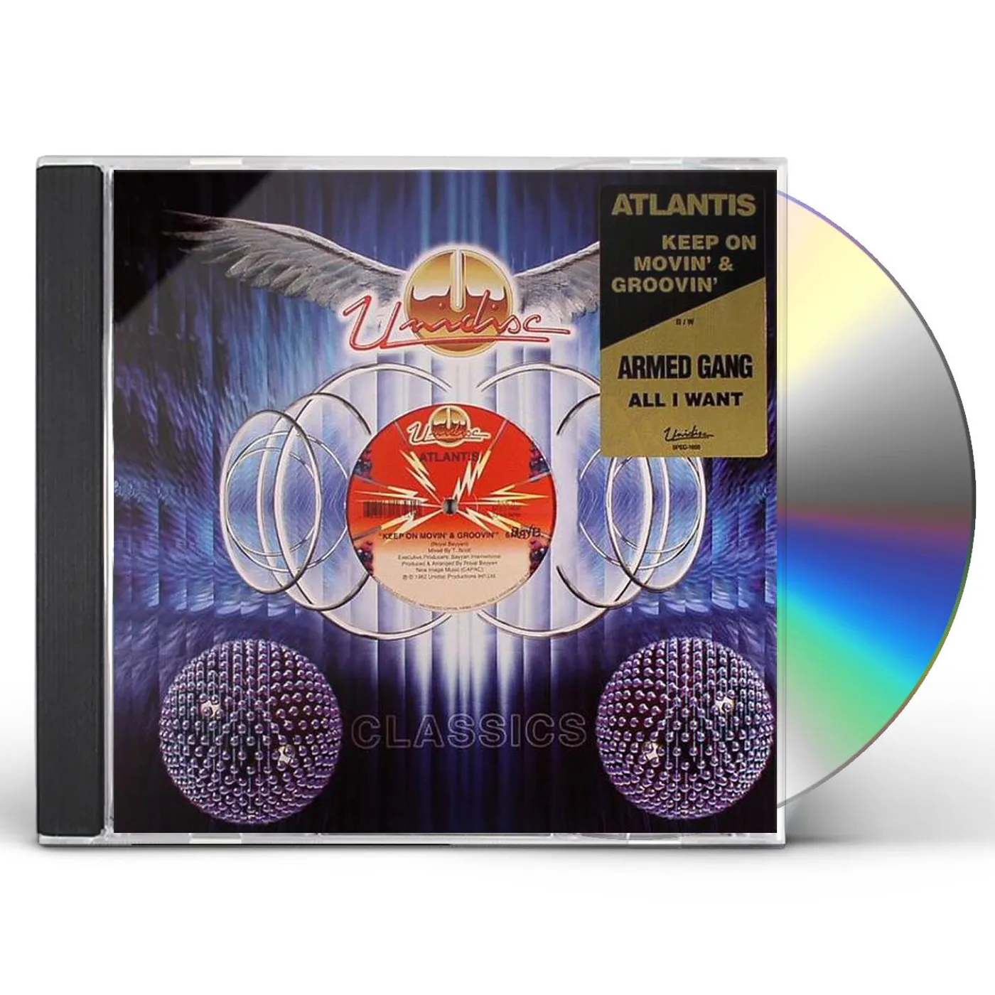 Atlantis / Armed Gang KEEP ON MOVIN & GROOVIN / ALL I WANT Vinyl Record