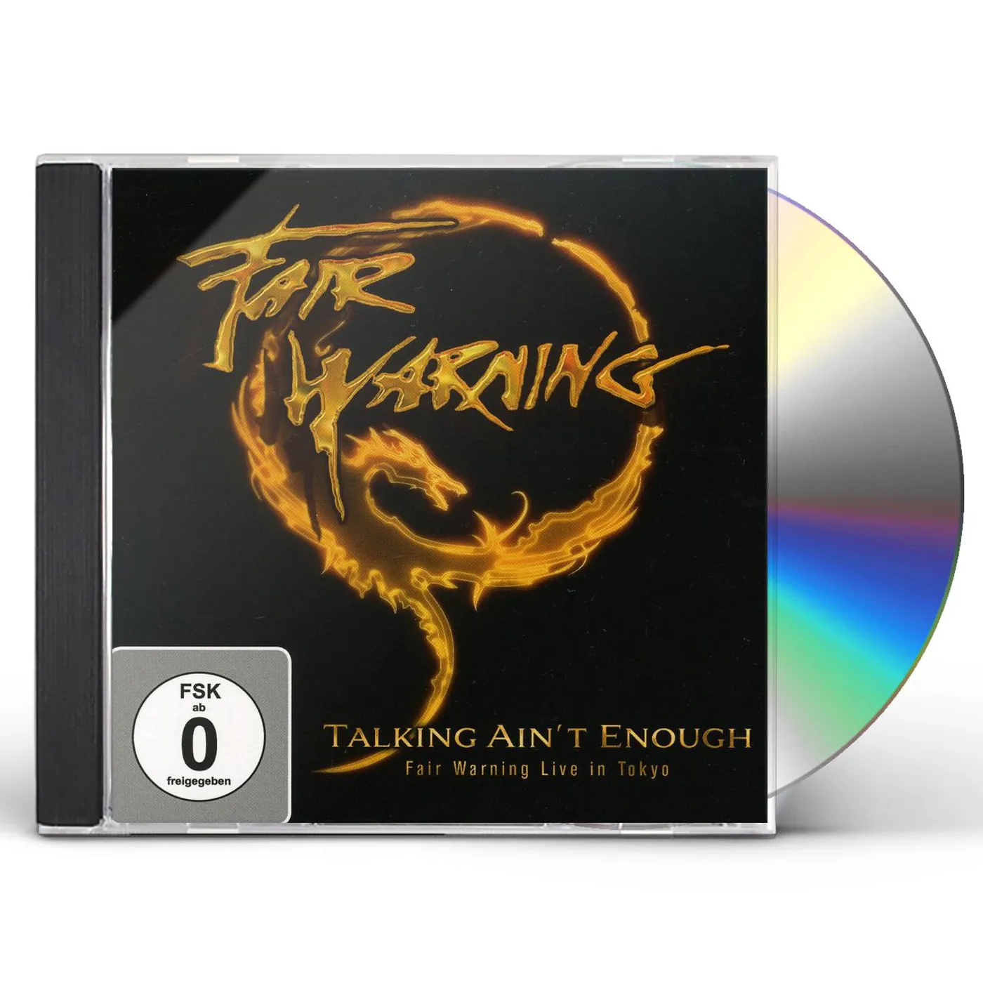 TALKING AINT ENOUGH FAIR WARNING: LIVE IN TOKYO CD