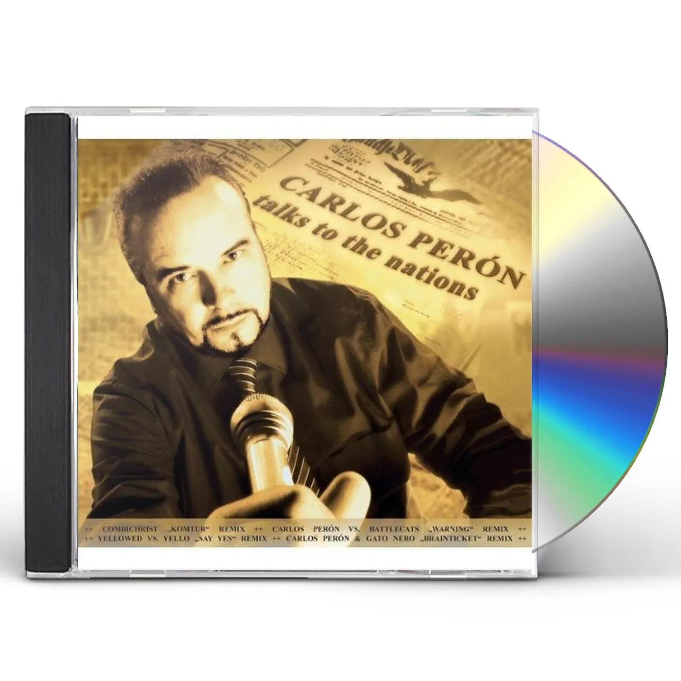 Carlos Perón TALKS TO THE NATIONS CD