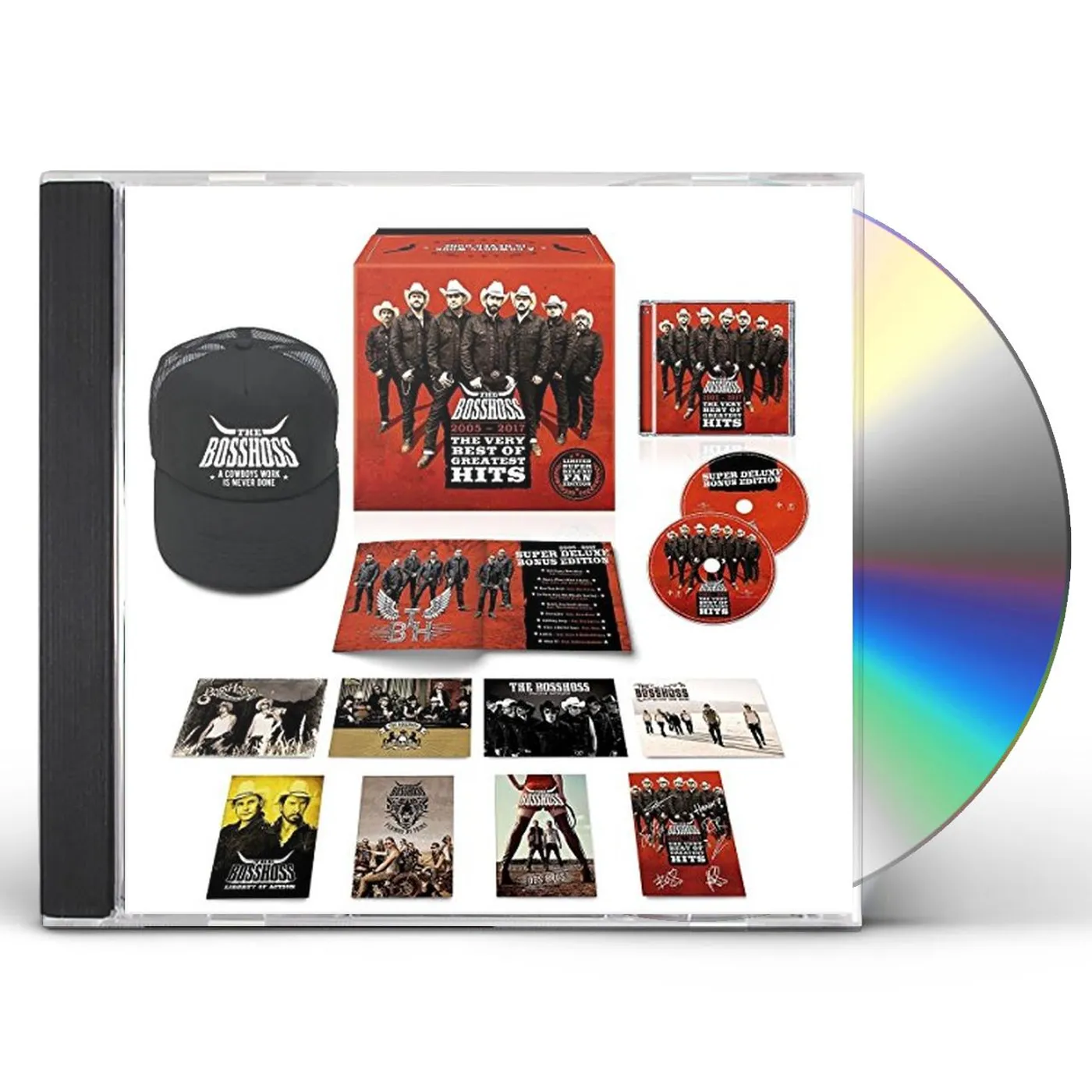 The BossHoss VERY BEST OF GREATEST HITS 2005-2017: SUPER DELUXE CD