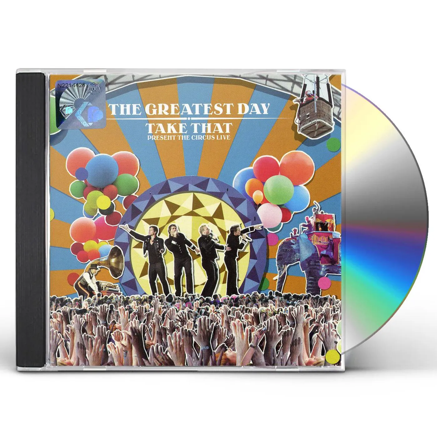 GREATEST DAY: TAKE THAT PRESENT THE CIRCUS LIVE CD