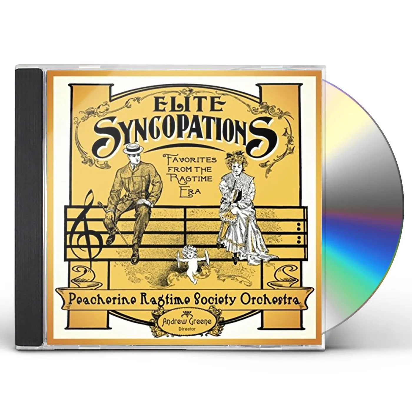 Peacherine Ragtime Society Orchestra ELITE SYNCOPATIONS: FAVORITES FROM THE RAGTIME ERA CD