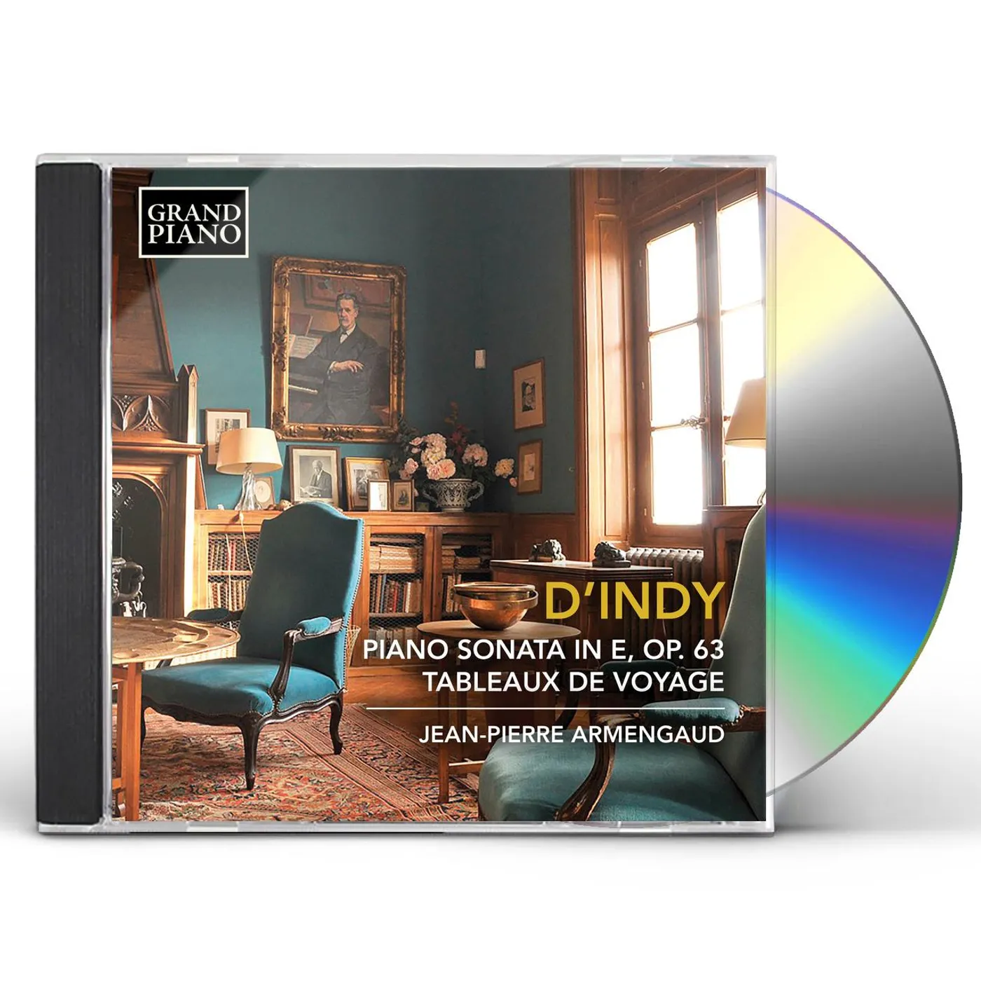 Jean-Pierre Armengaud D'INDY: PIANO SONATA IN E, OP. 63; TABLEAUX DE VOYAGE (EXCERPTS) CD