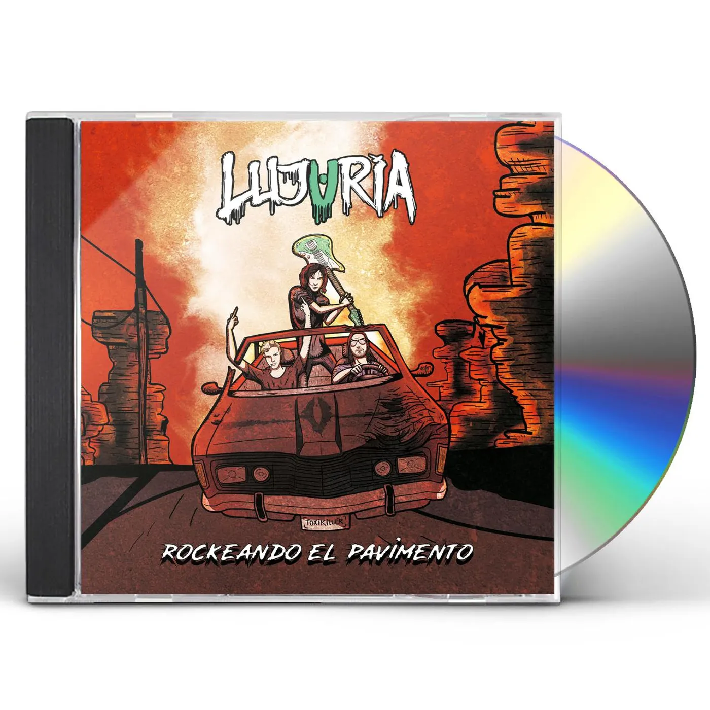 Lujuria ROCKEANDO EL PAVIMENTO CD