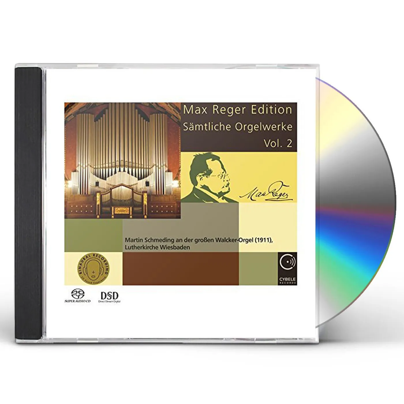 Reger / Schmeding MAX REGER EDITION: COMPLETE ORGAN WORKS 2 CD Super Audio CD
