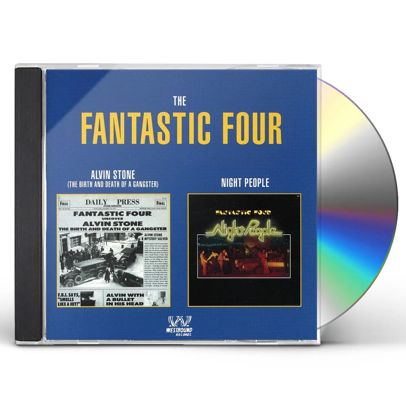 The Fantastic Four ALVIN STONE / NIGHT PEOPLE CD