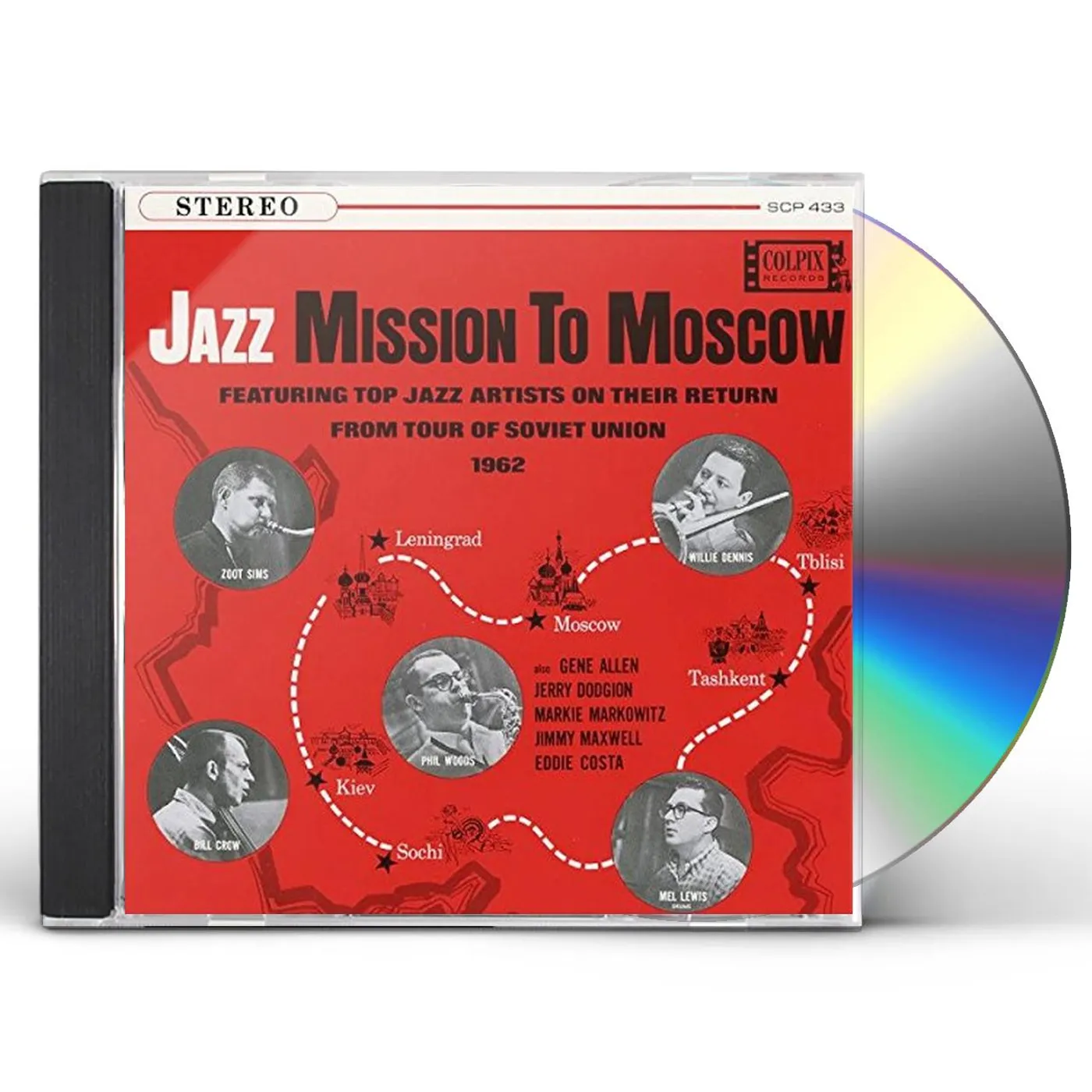Zoot Sims JAZZ MISSION TO MOSCOW CD