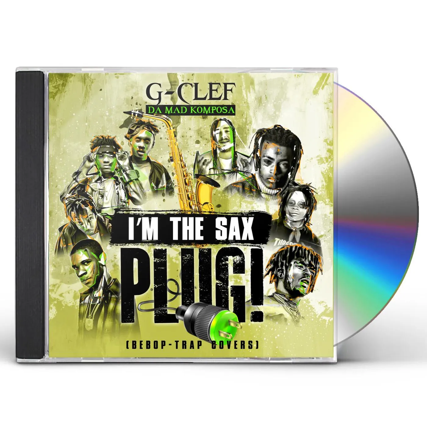G-Clef Da Mad Komposa I'M THE SAX PLUG (BEBOP-TRAP COVERS) CD