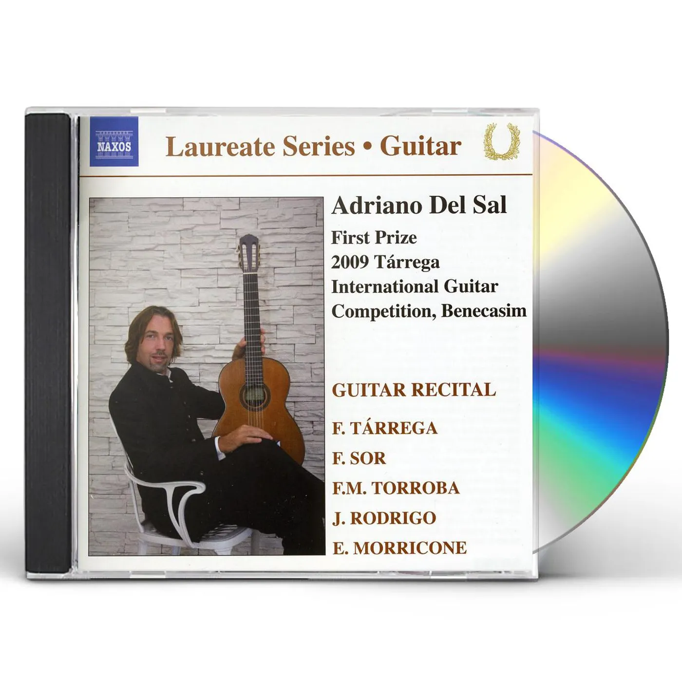 LAUREATE GUITAR SERIES: ADRIANO DEL SAL RECITAL CD