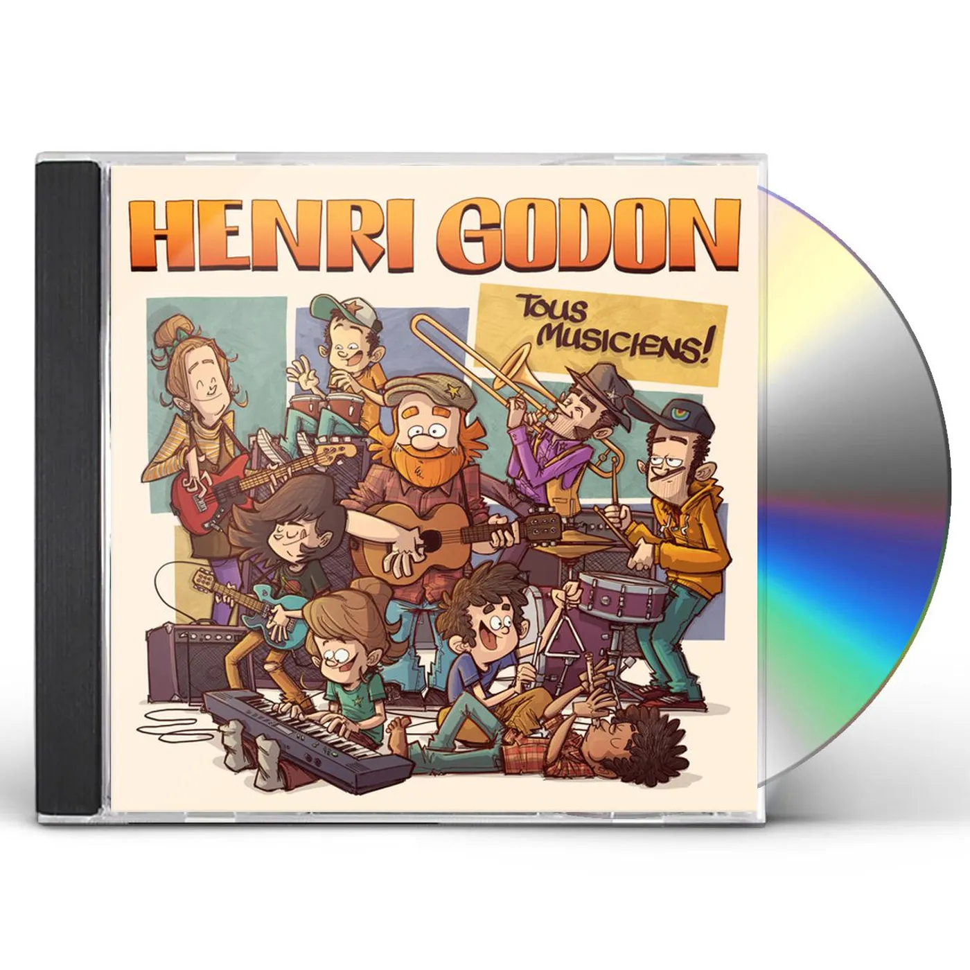 Henri Godon TOUS MUSICIENS CD