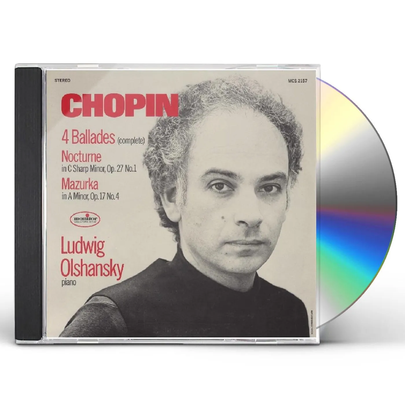 Ludwig Olshansky CHOPIN: 4 BALLADES; NOCTURNE OP. 27 NO. 1 CD