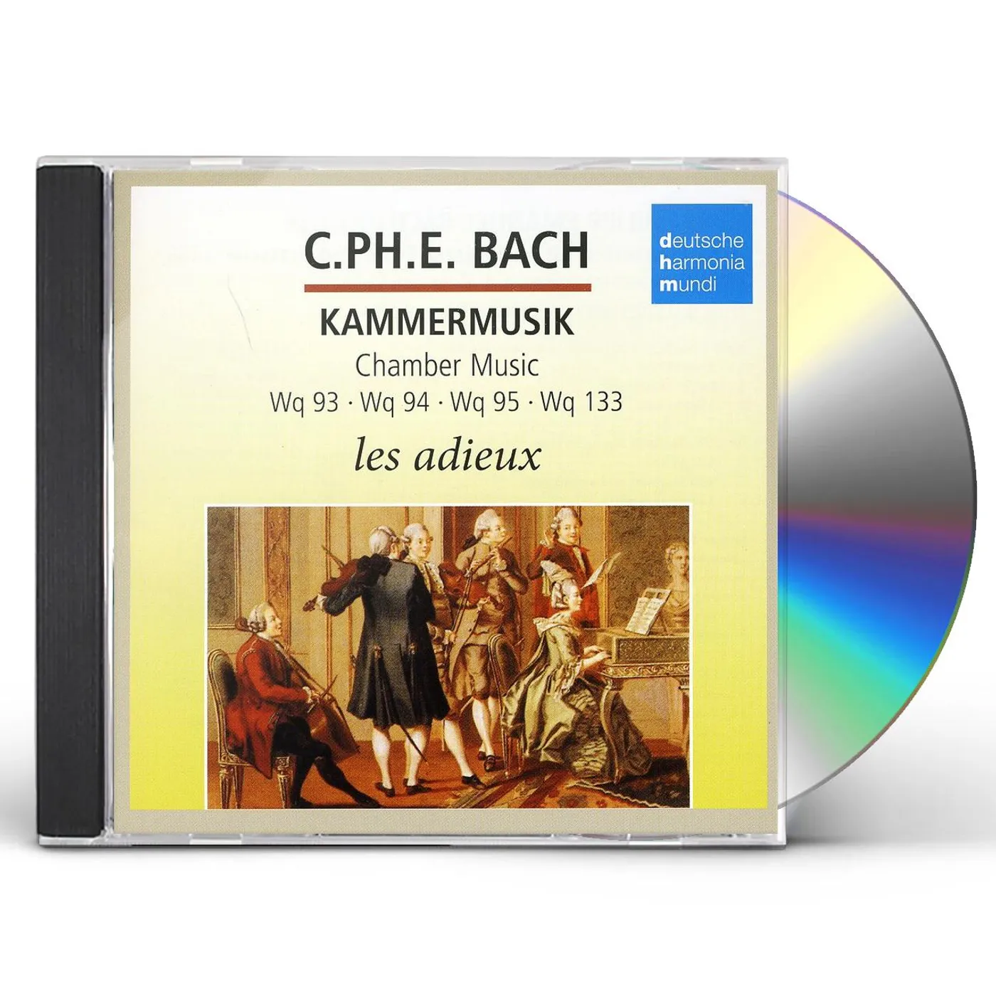Andreas Staier BACH C.P.E: CHAMBER MUSIC CD